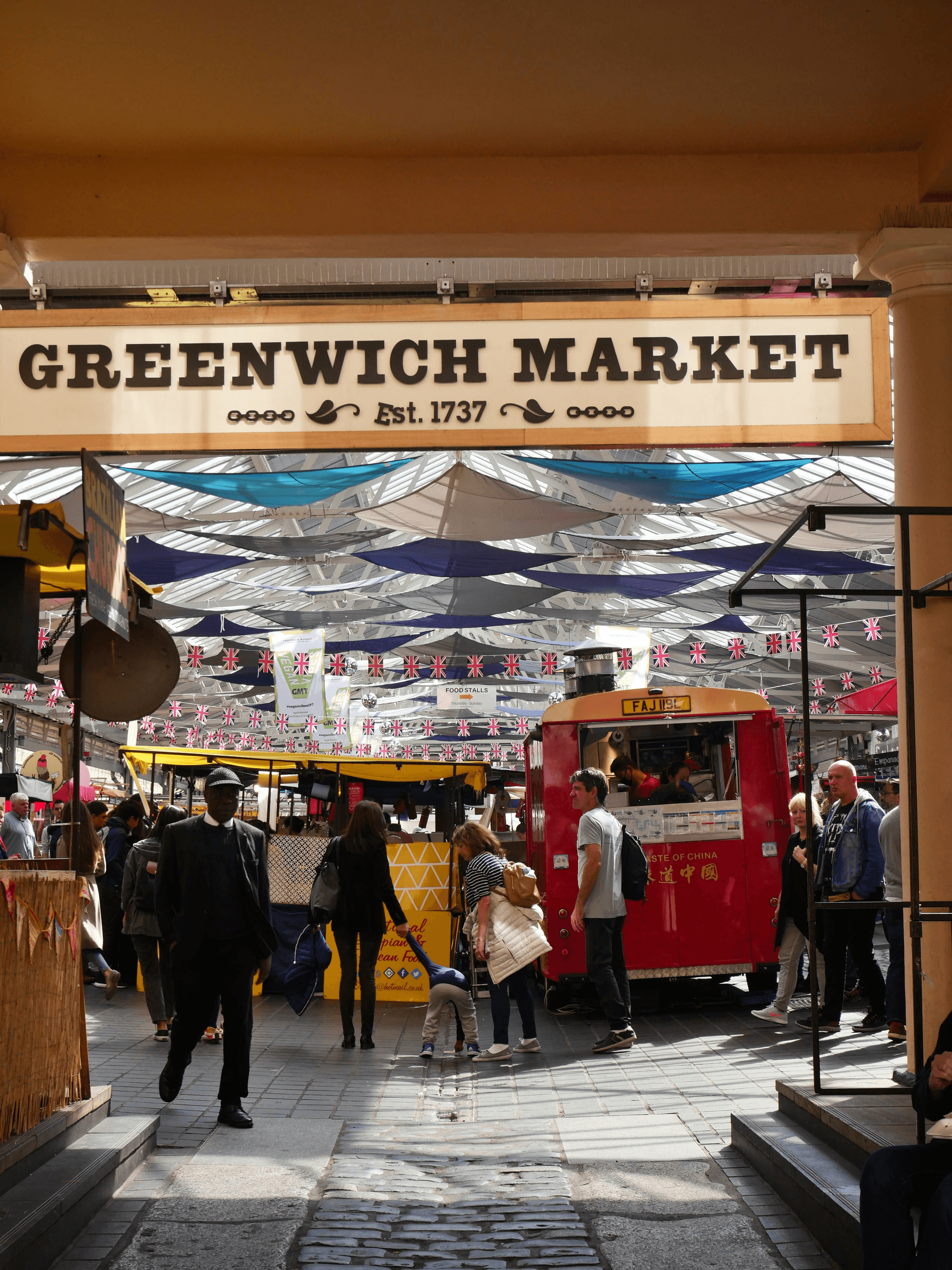 Delicious bites await when you shop in container markets.