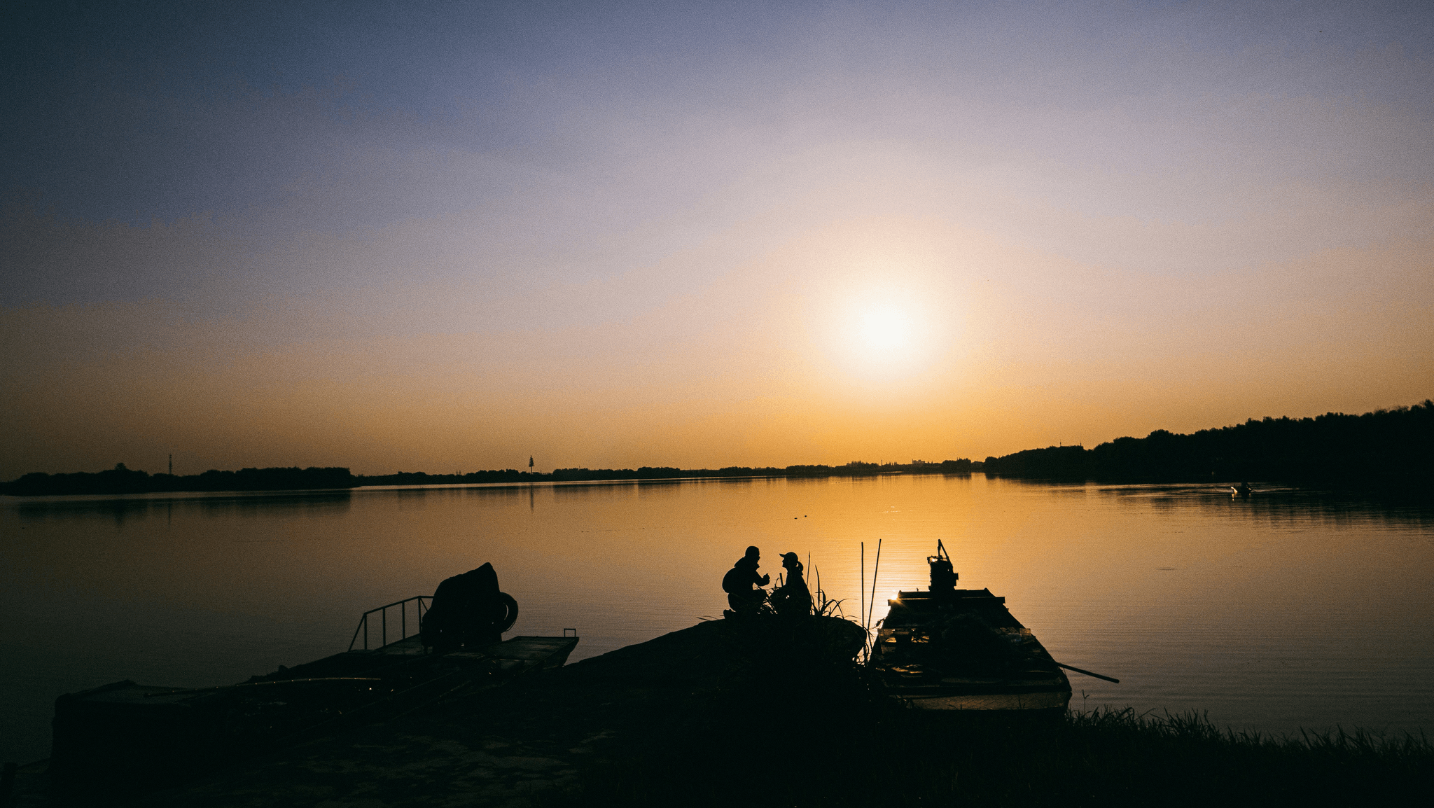 fishing boat freshwater options at lakeside