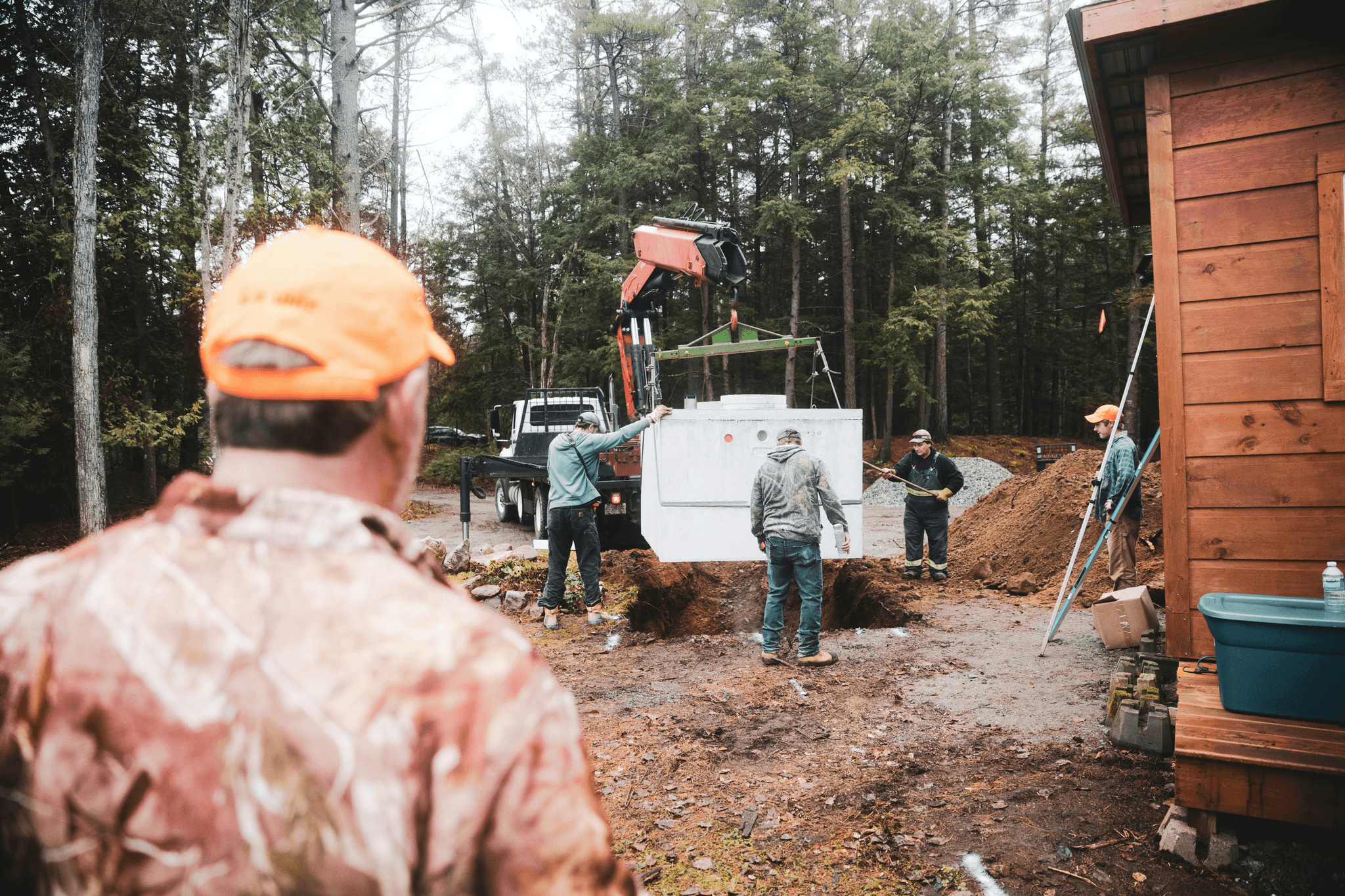 self built homes showcasing community involvement during construction process