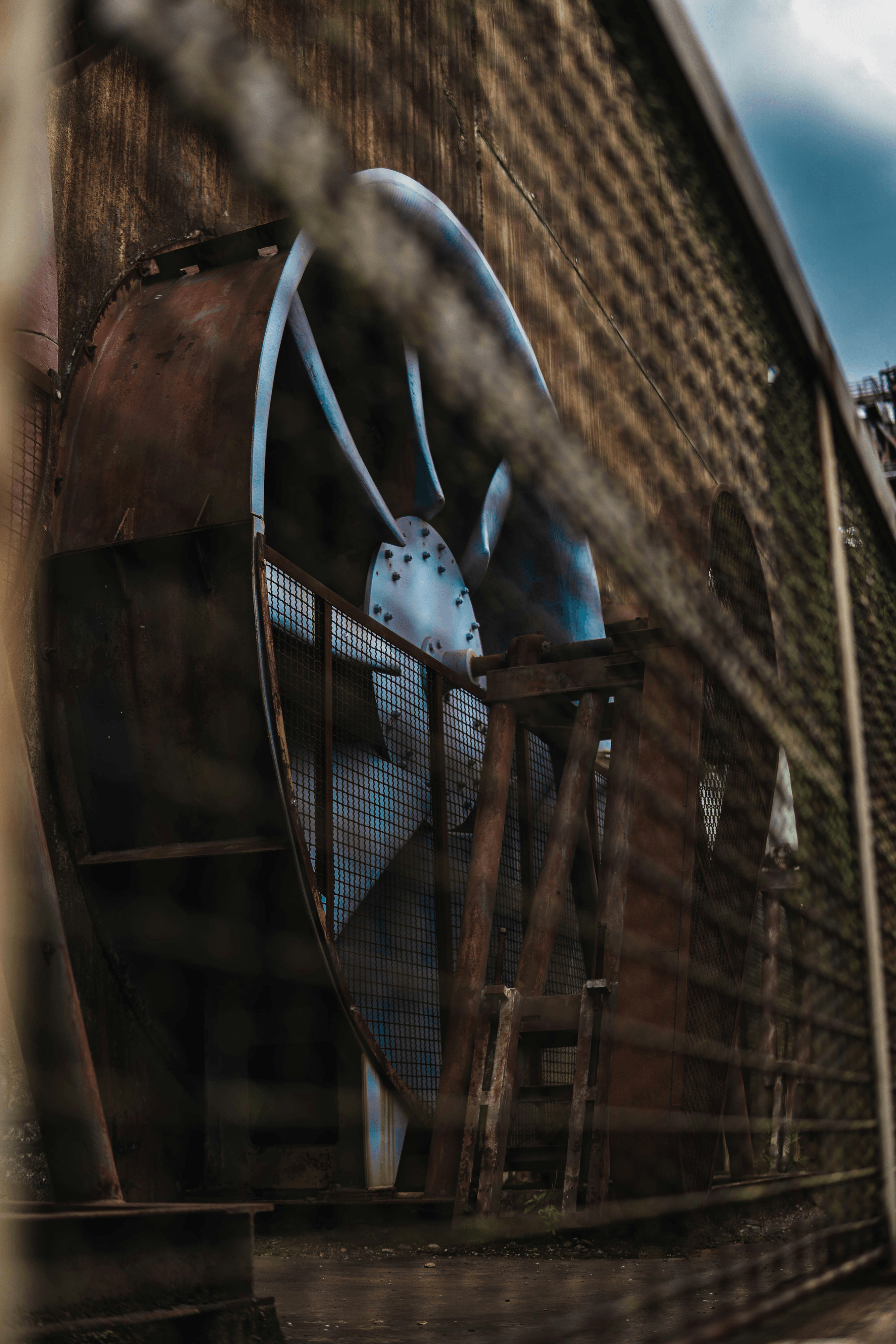 Fan and Blower Inspection process showcasing detailed visual assessment