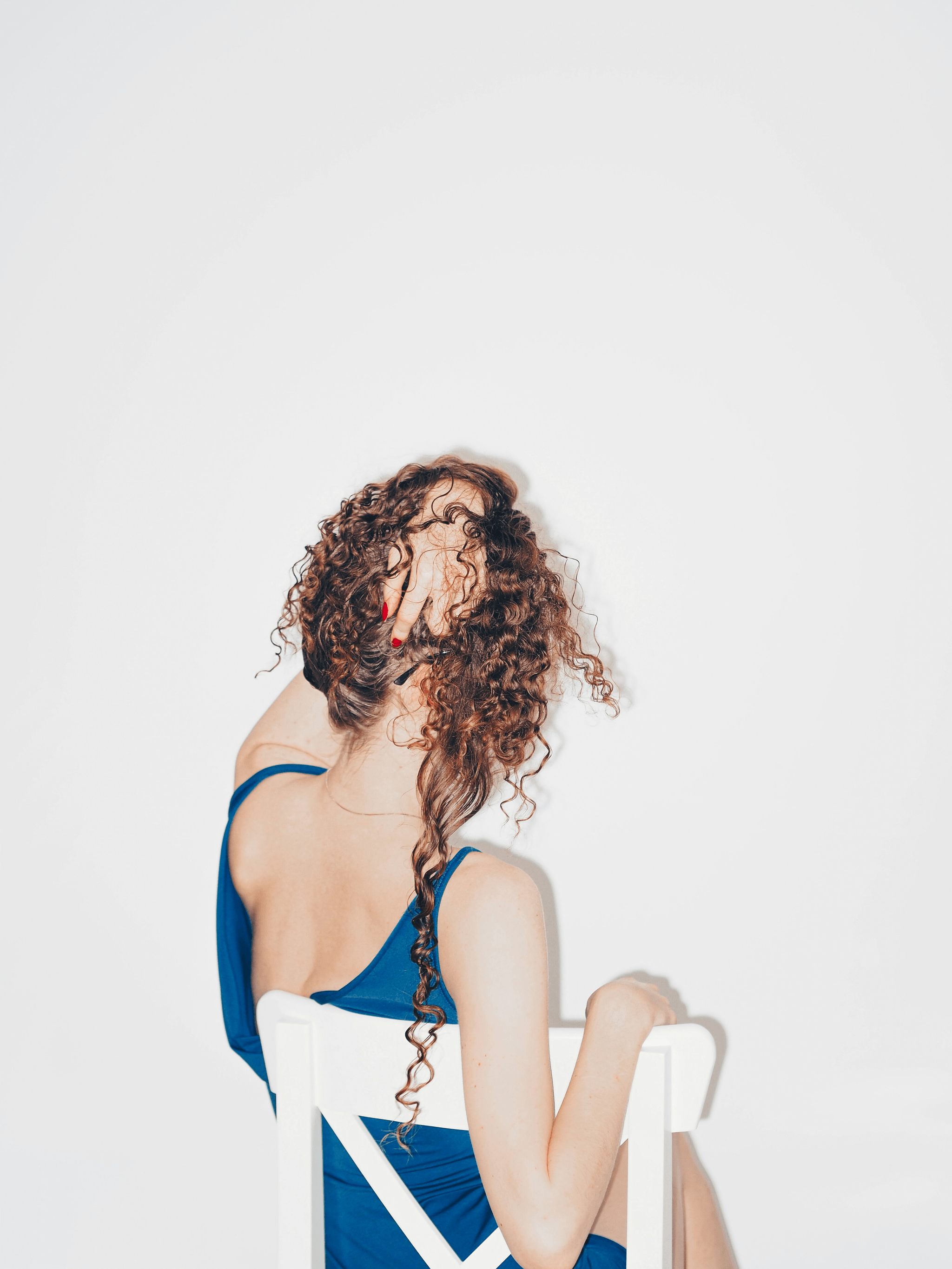 Stunning transformation using raw curly hair bundles.