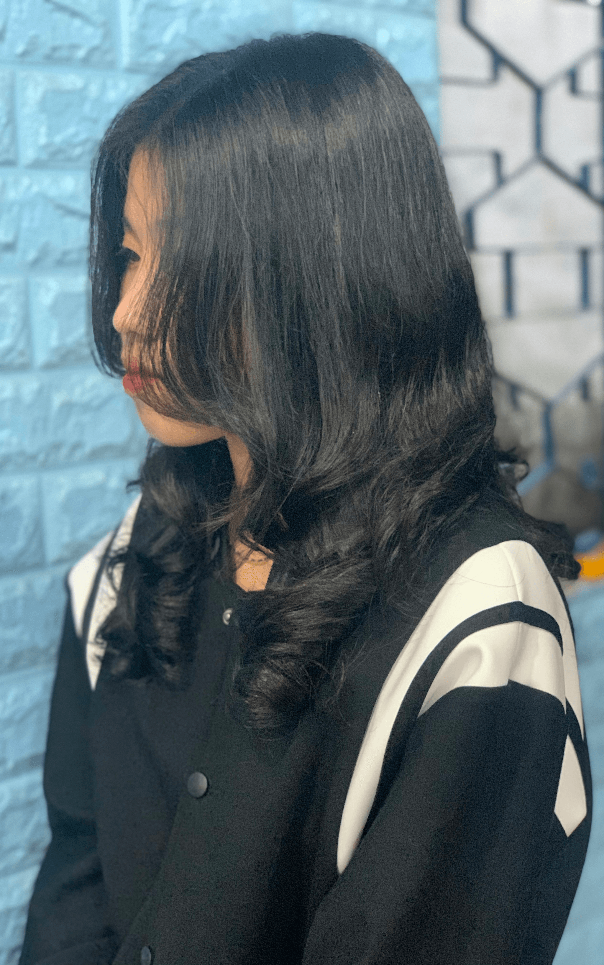 Stunning display of bulk bundle hair showcasing premium quality.