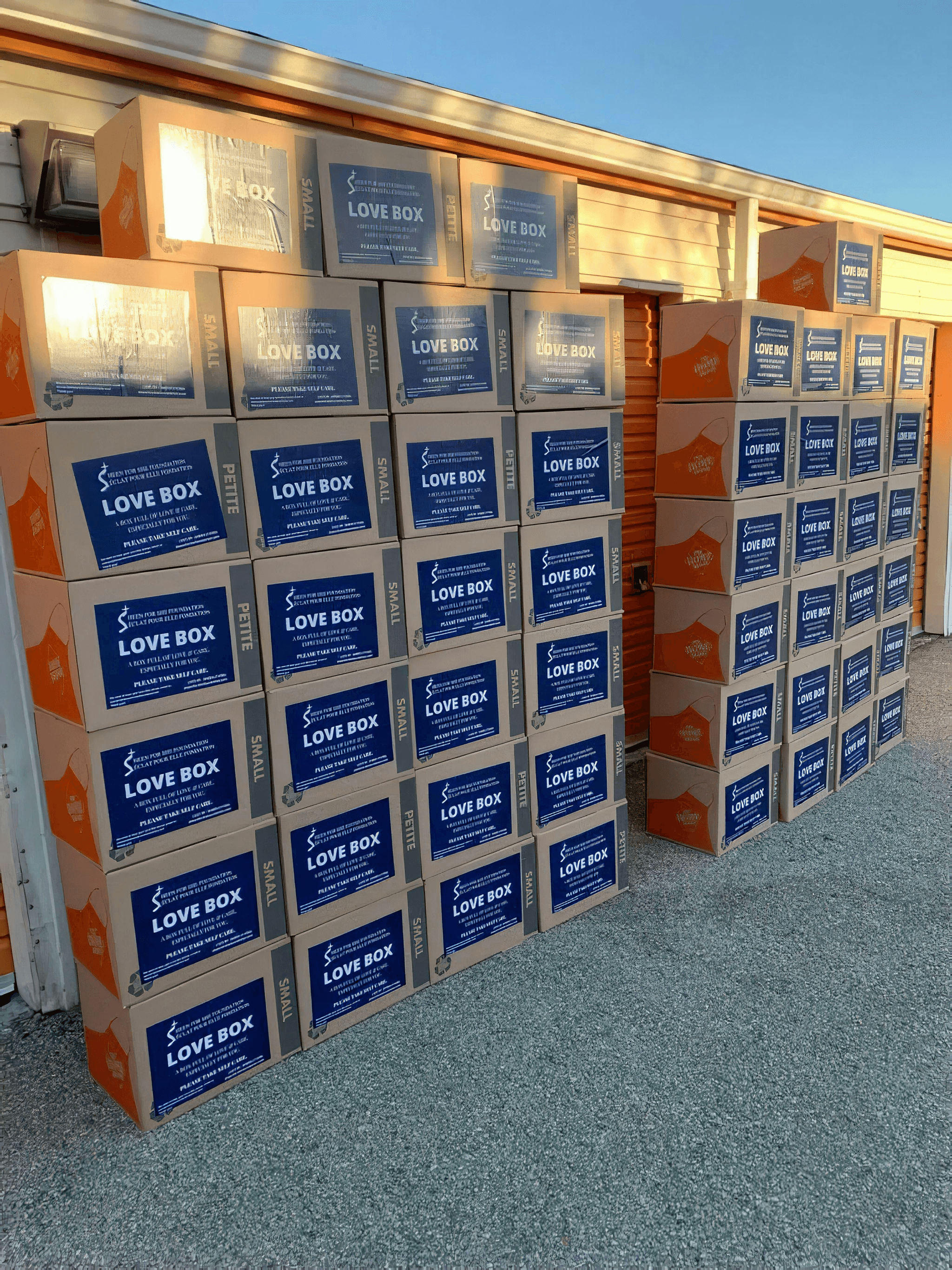 self storage units organization tips