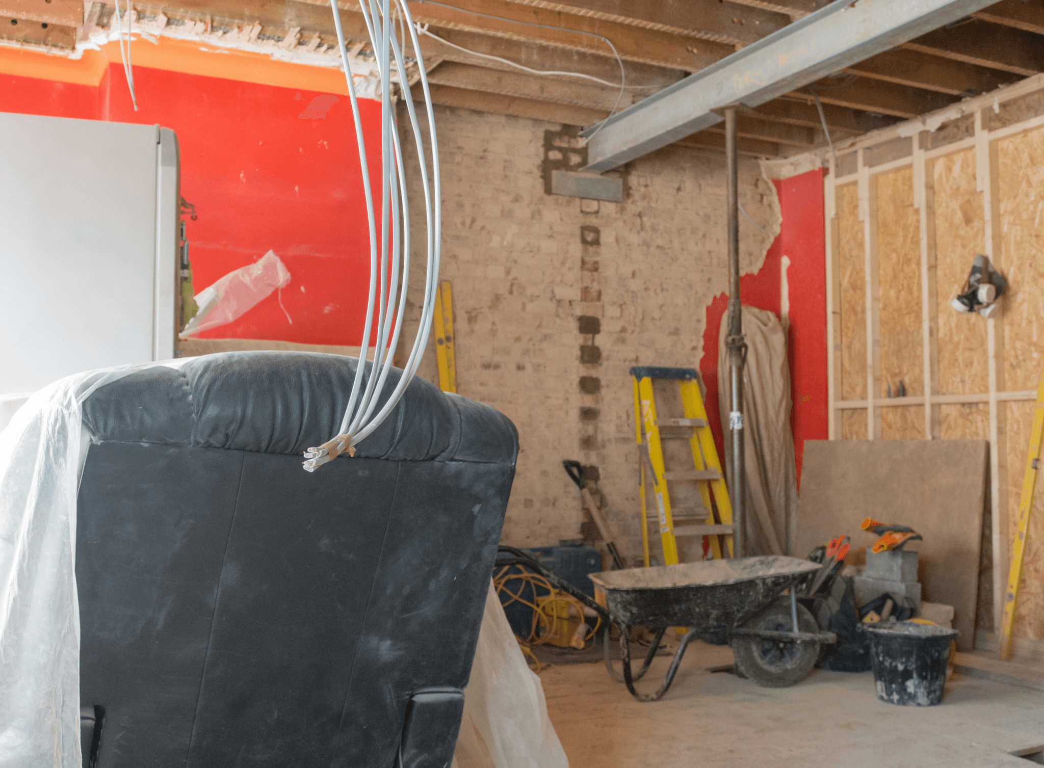 building a container house interior finishing