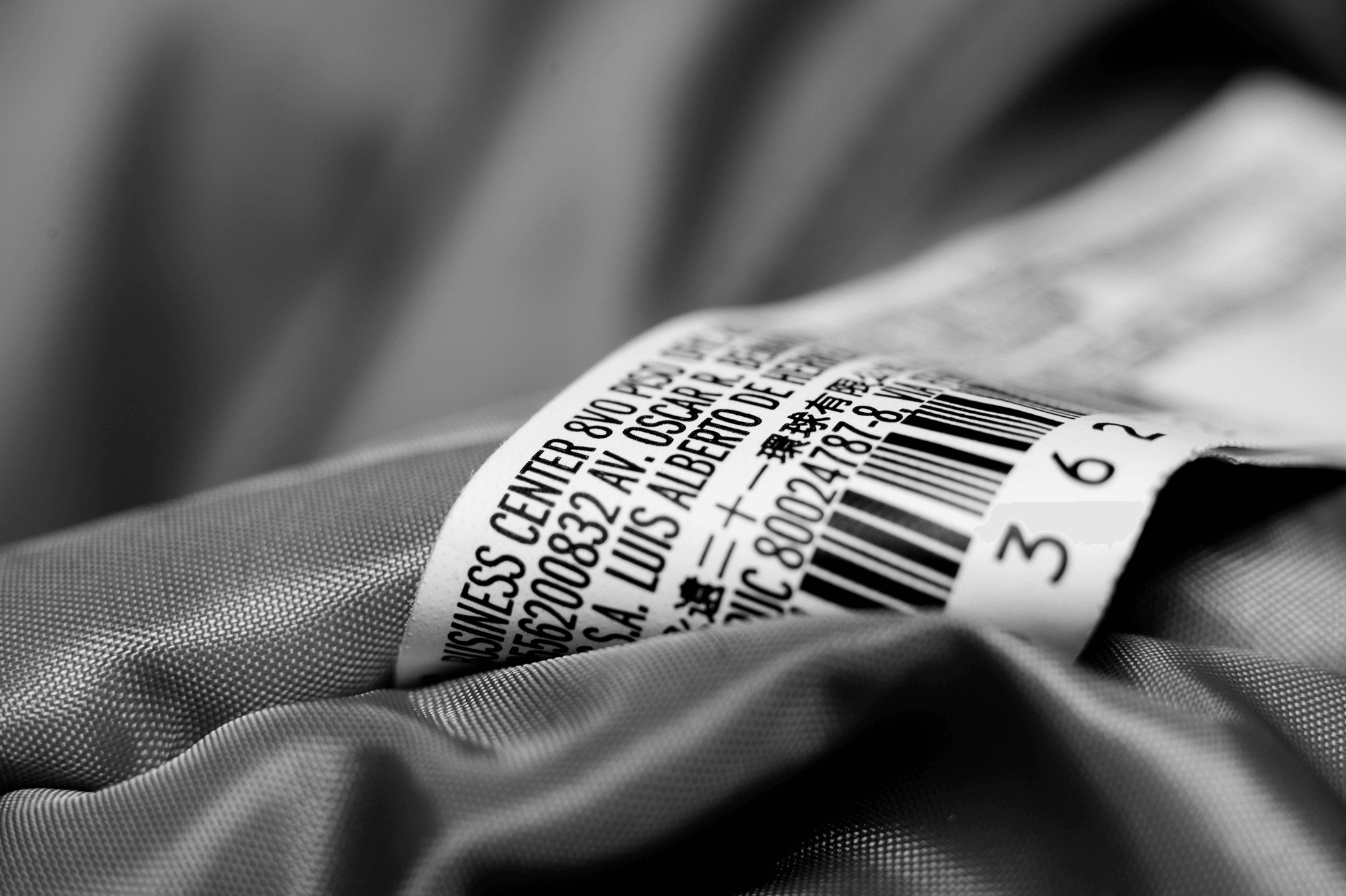 CPSIA Tracking Label design example showing key components.