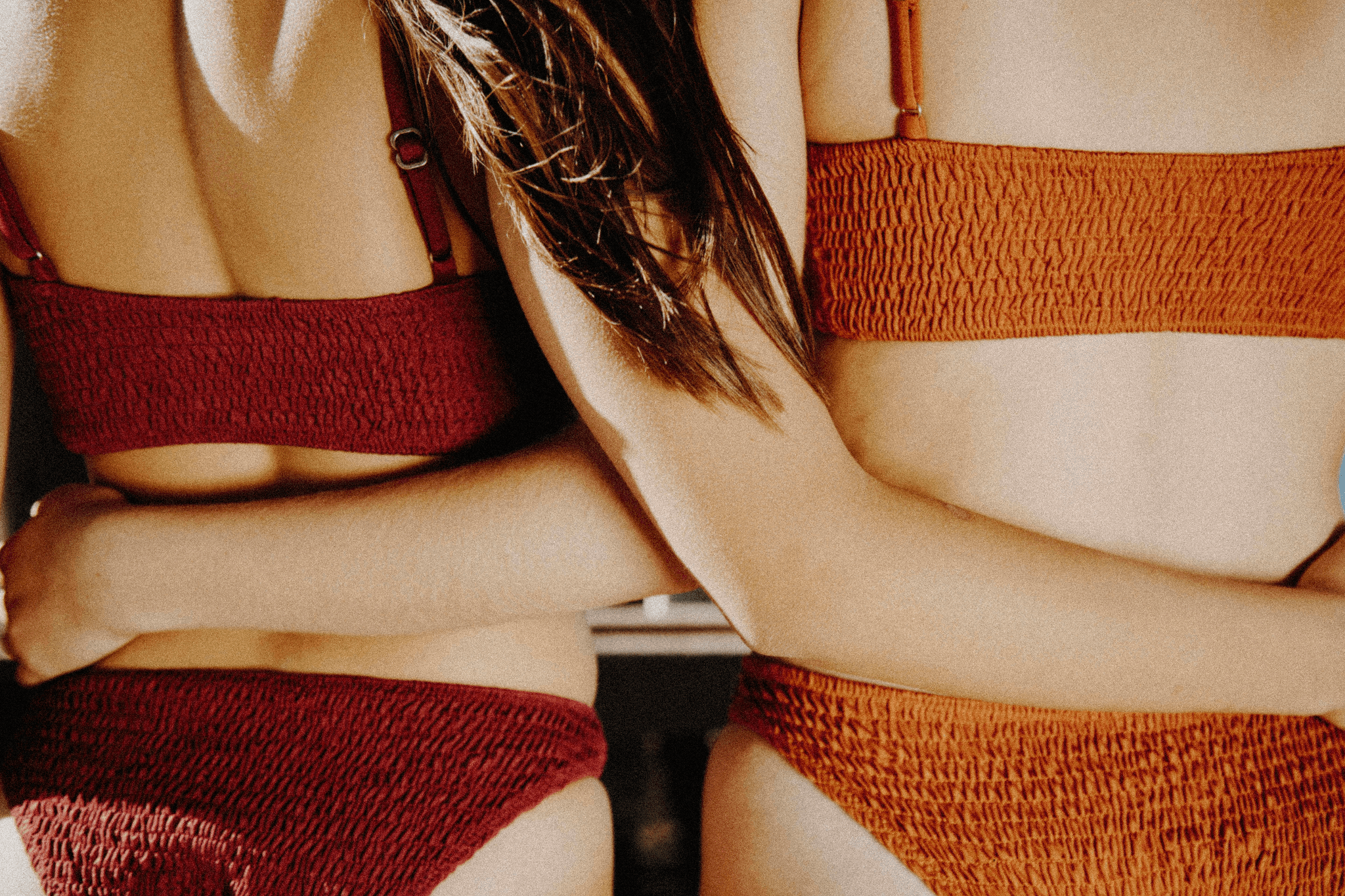 Swimwear/Bikini Product Inspection focusing on exposed base quality