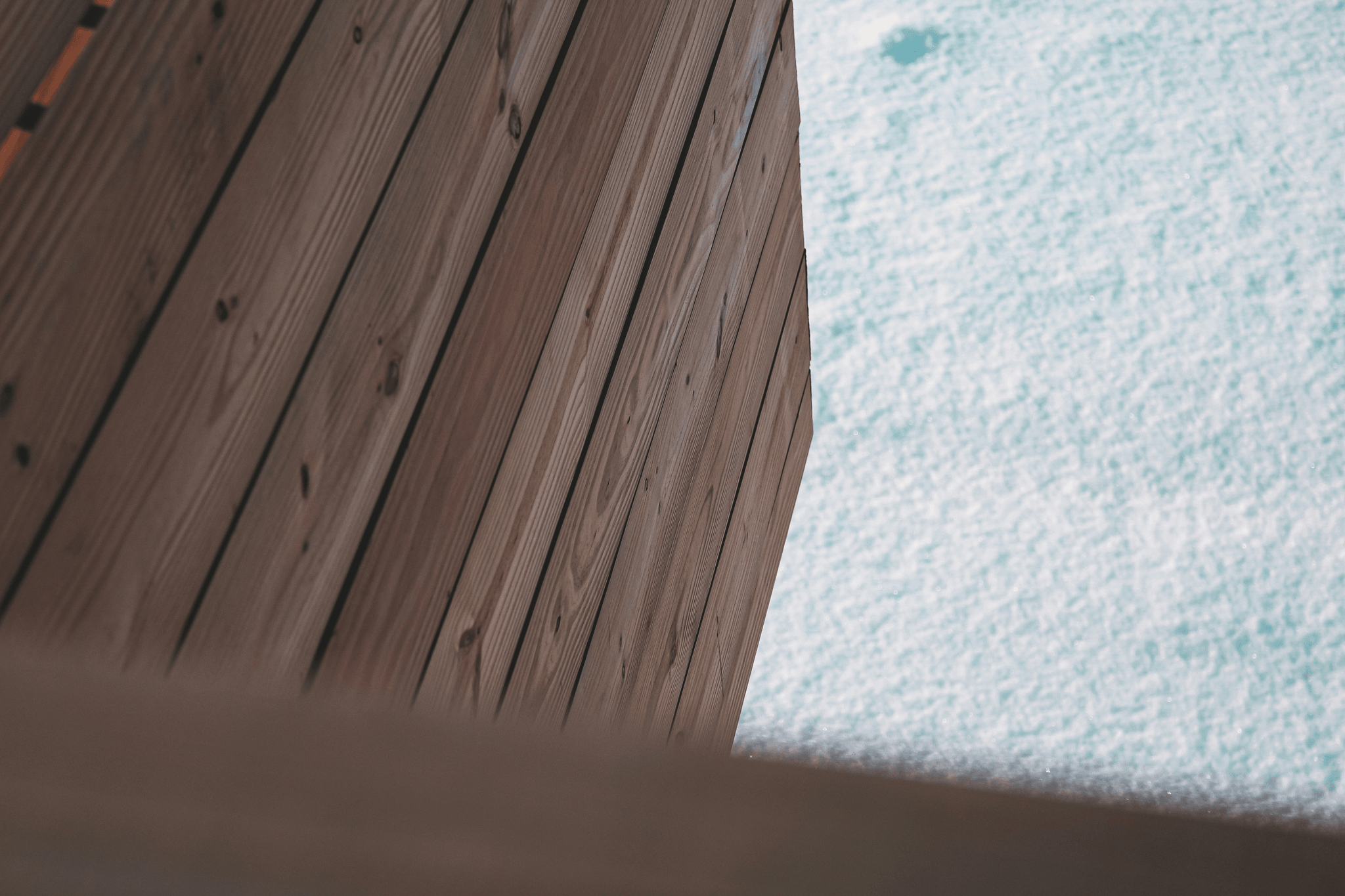 is composite decking slippery in winter?