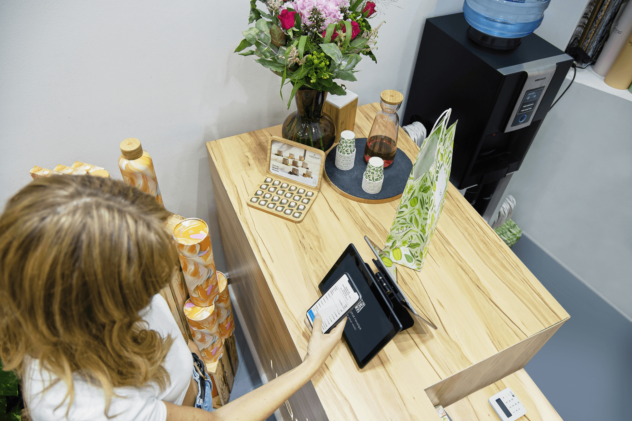 Streamlined checkout process on an ecommerce site