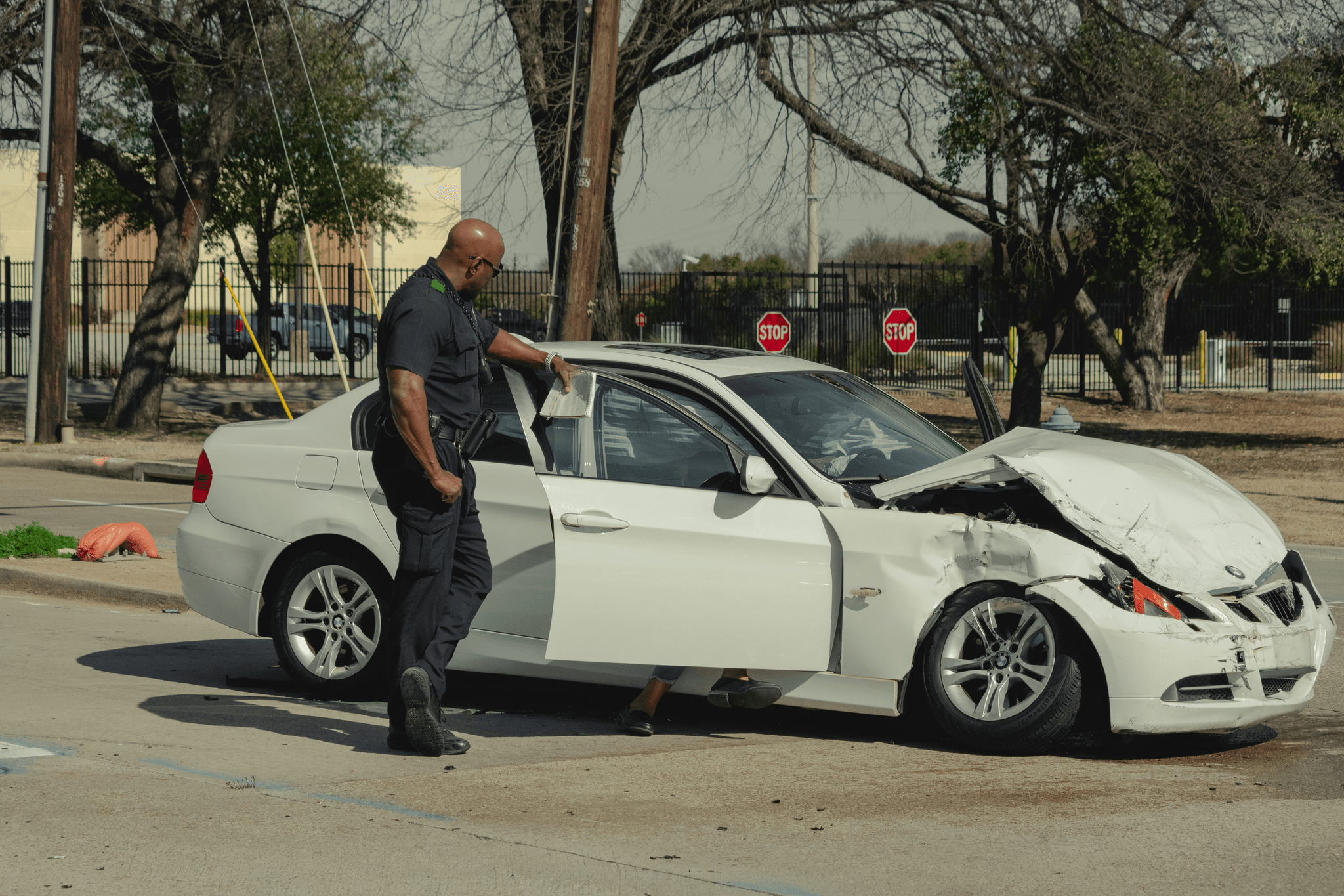 Enlèvement de véhicule acciden