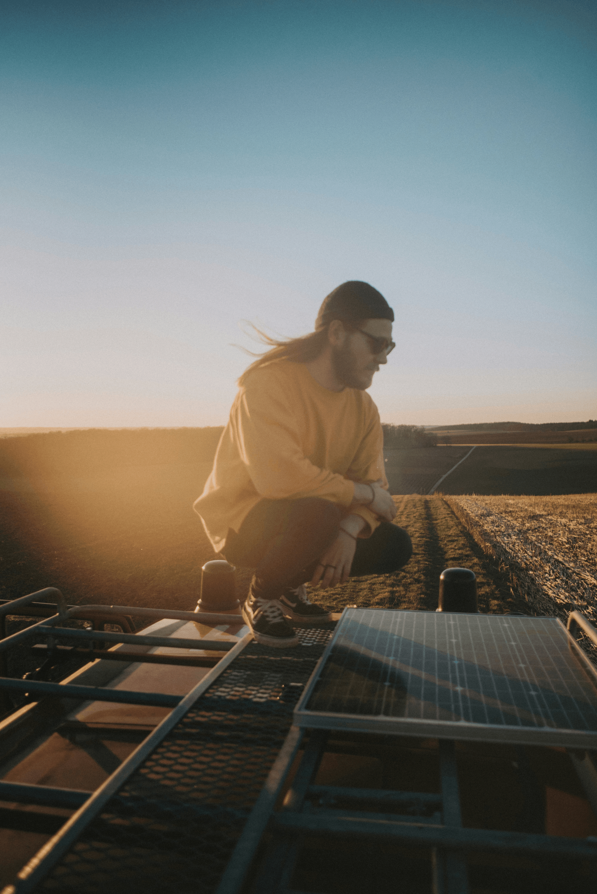 Inspecting solar panels during manufacturing process while importing solar panels from China