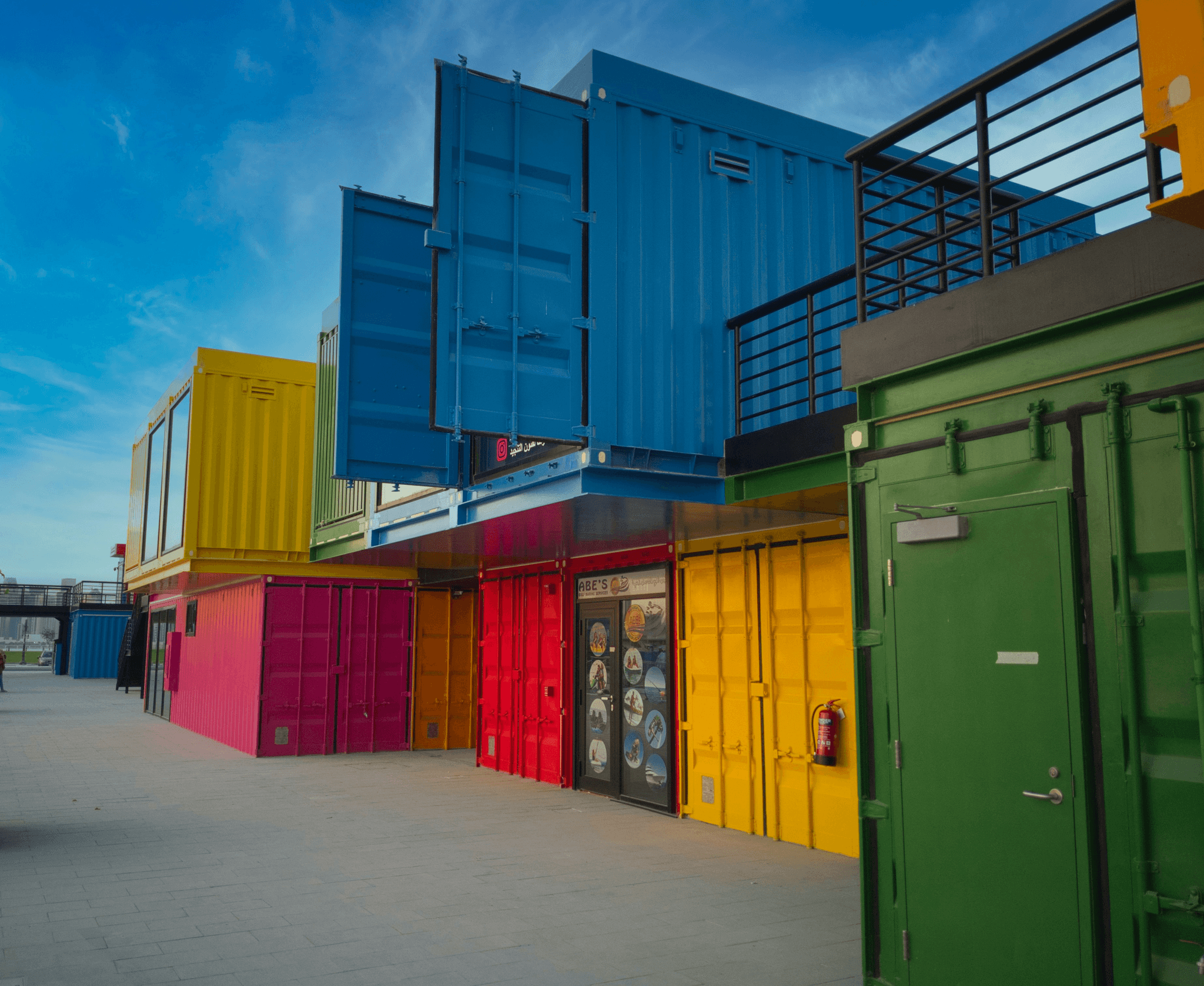 storage container buildings branding opportunities