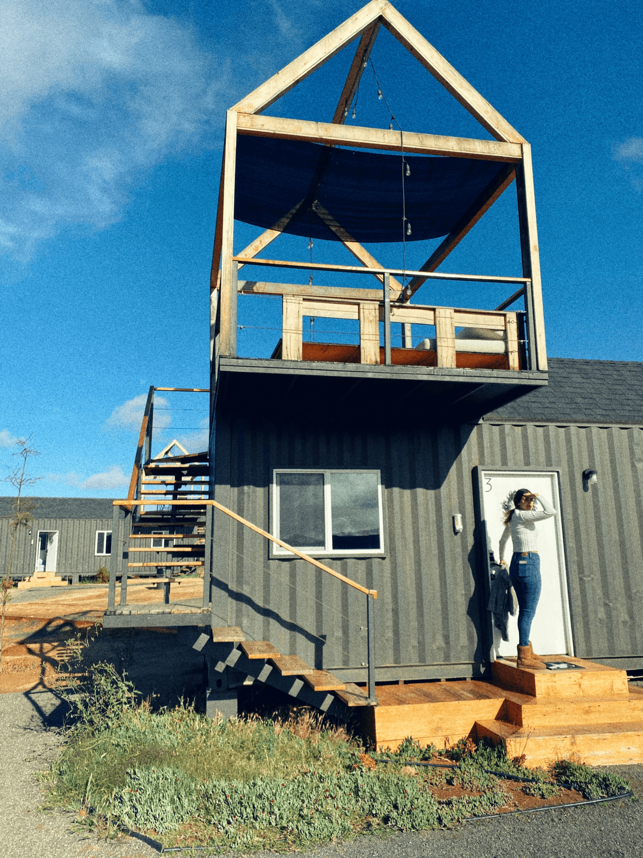 Large Shipping Container Homes Outdoor Living Spaces