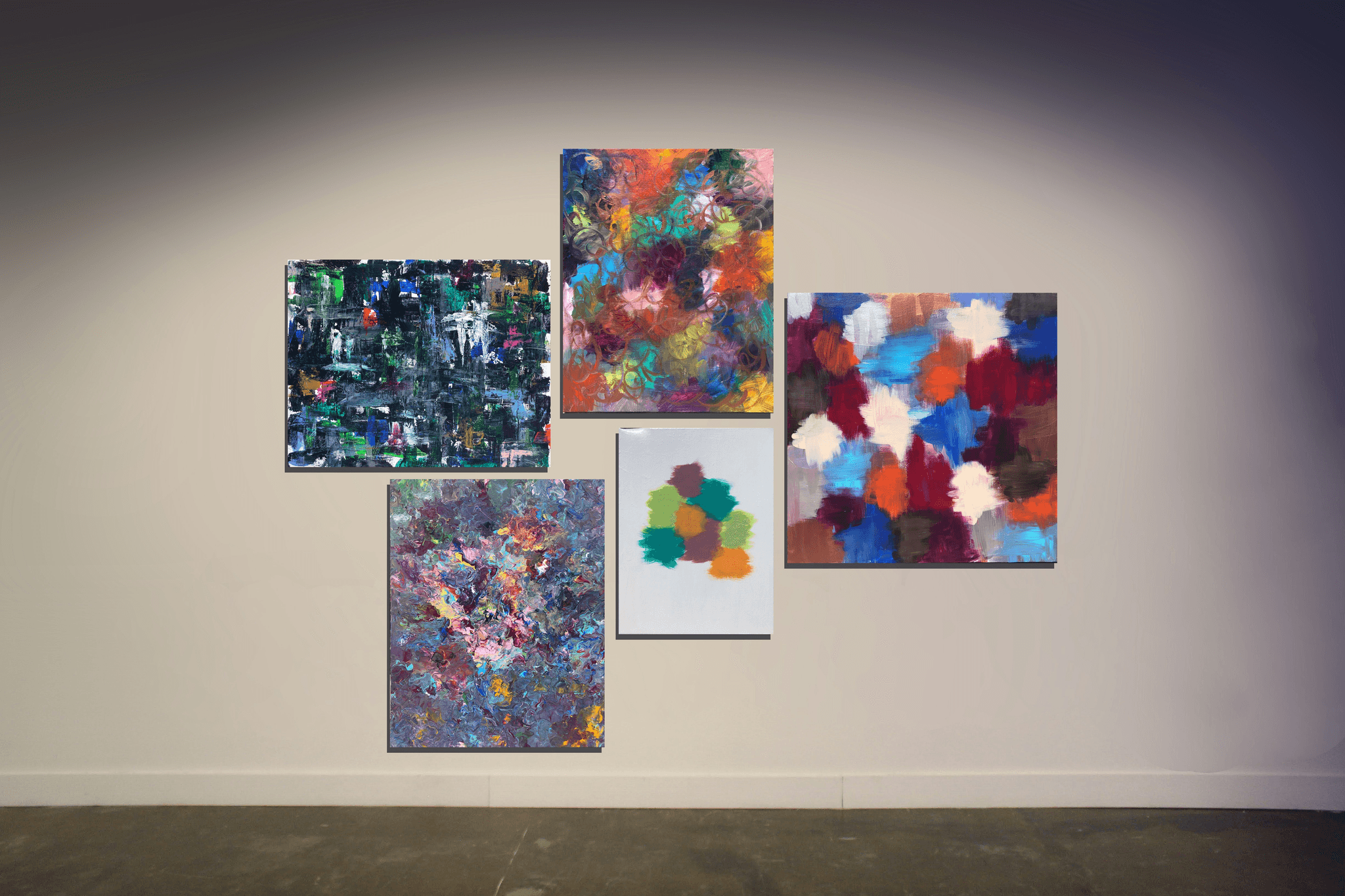 Visually stunning portfolio showcasing unique artwork on artist website