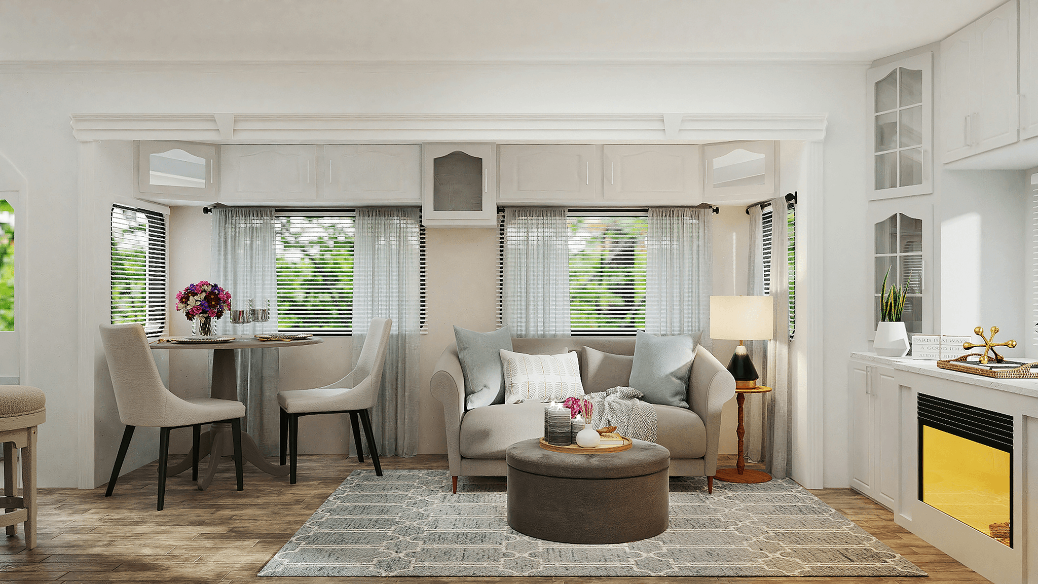 Container at Home Interior Layout Design