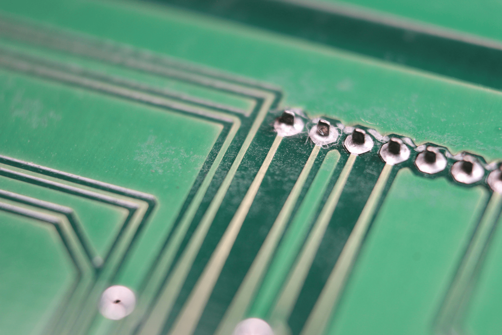 PCB quality control methods illustrated on a complex printed circuit board.