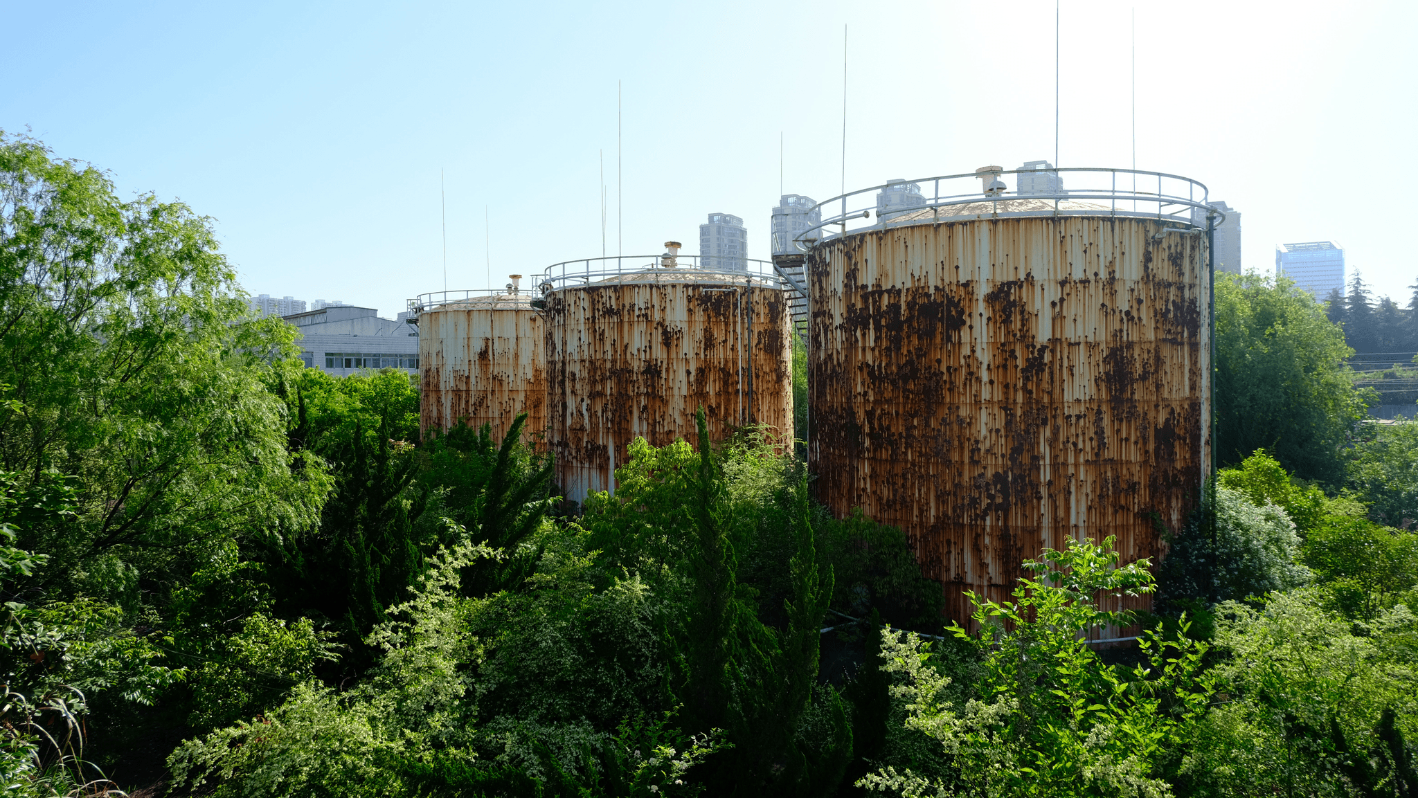 Above Ground Storage Tank Inspection focusing on external damage
