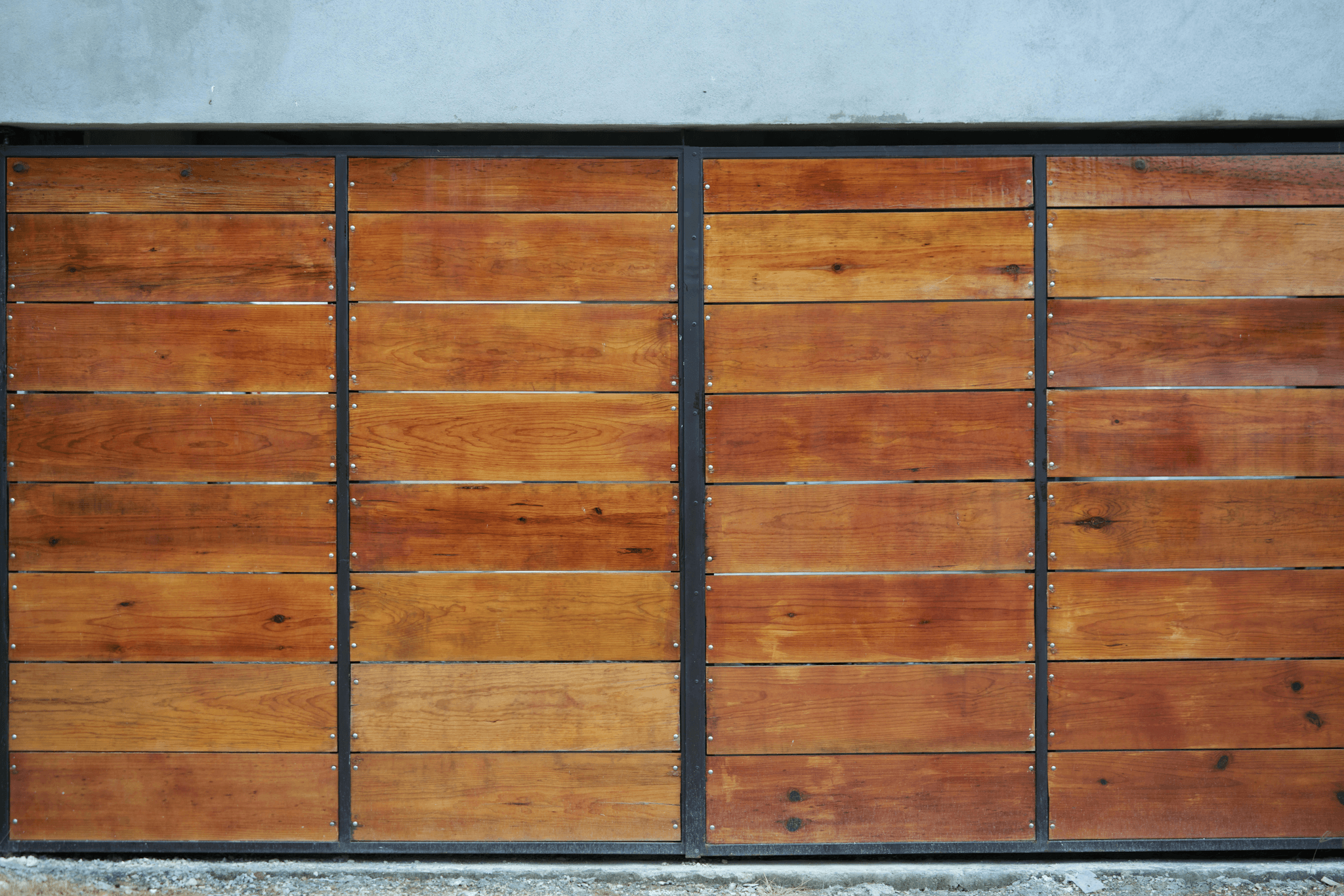 Garage Door Inspection process highlighting different types of doors