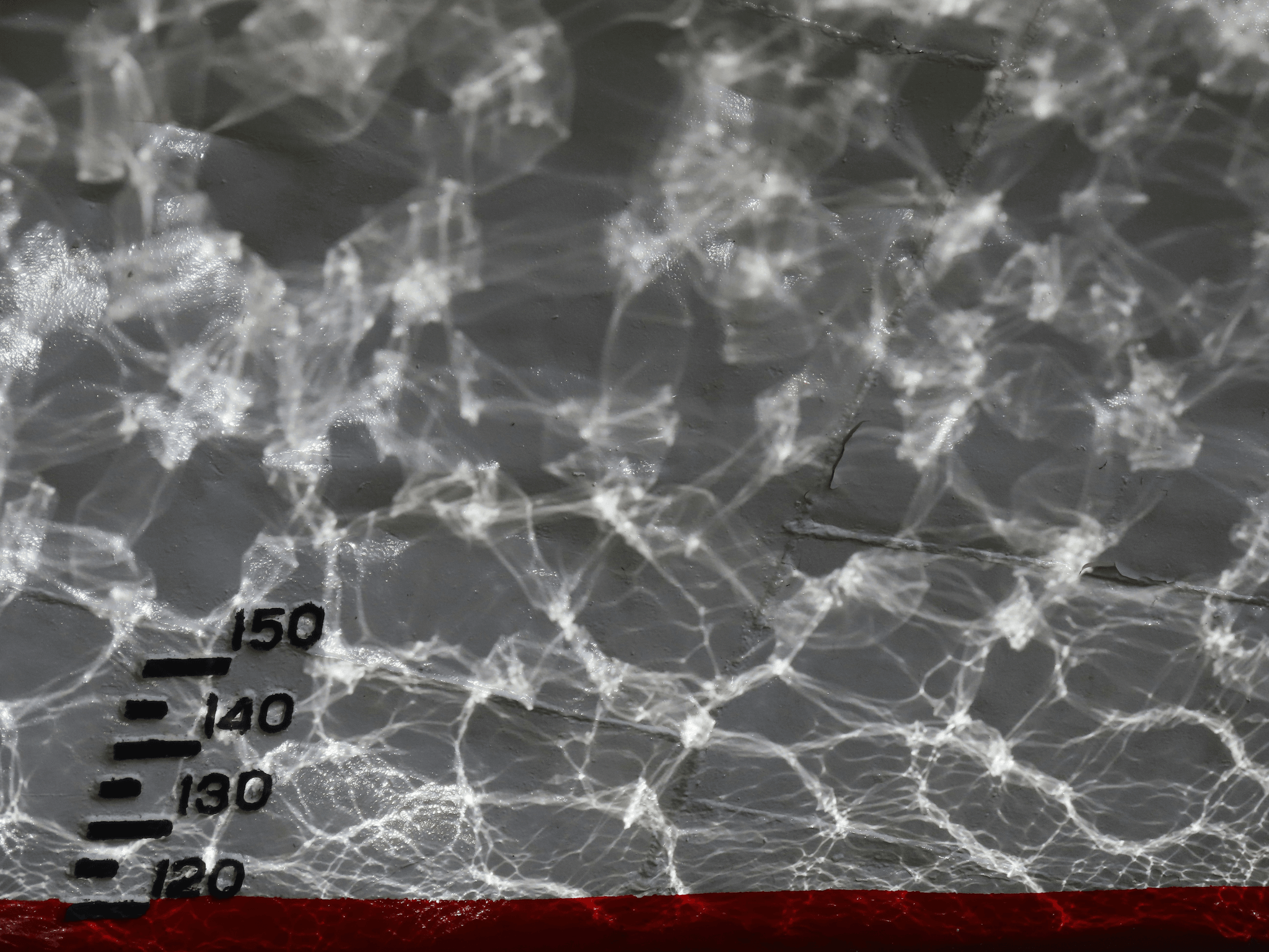 Color Fastness Test showing textiles in simulated seawater environment