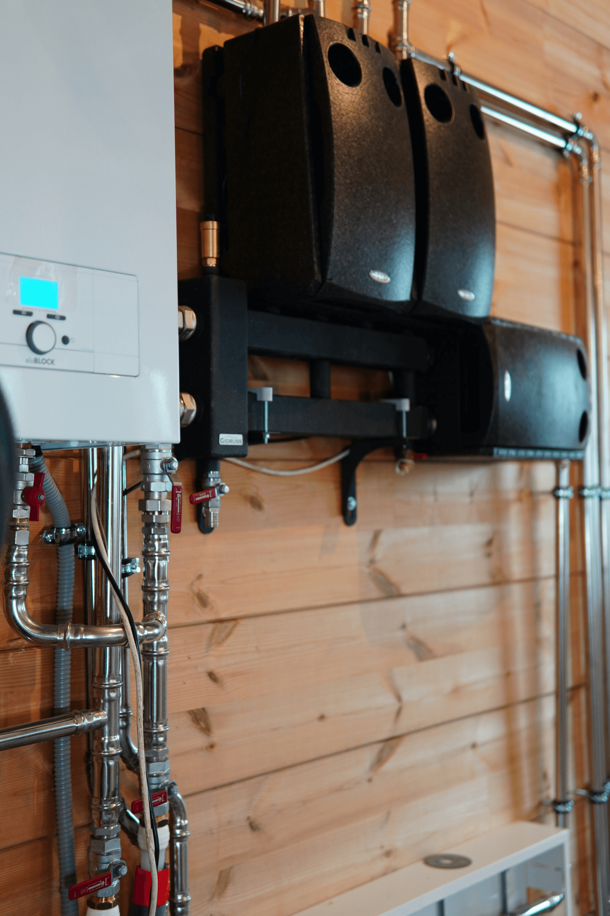 Eco Friendly House Geothermal Heating System