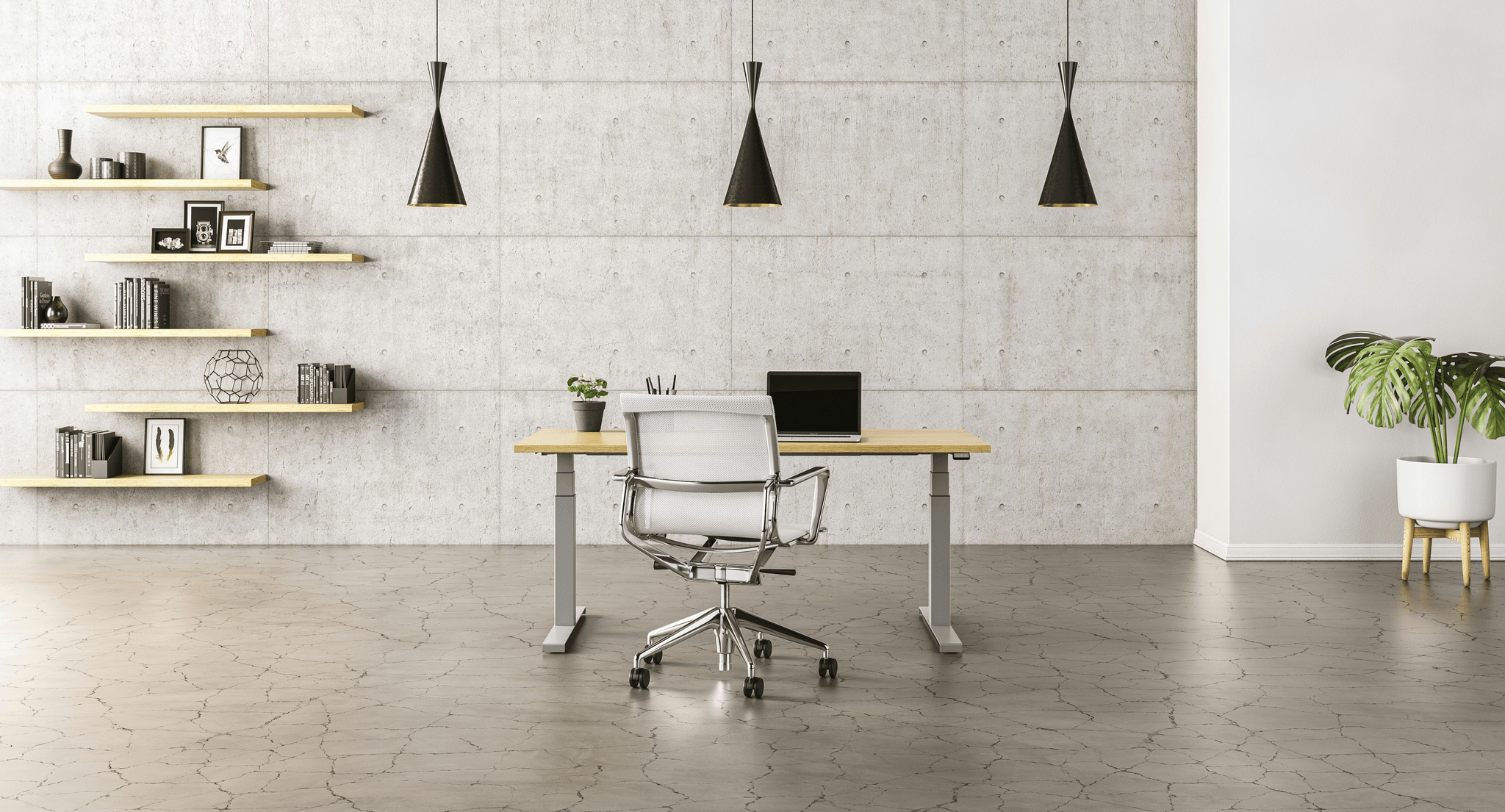 Ergonomic furniture solutions in a modern office