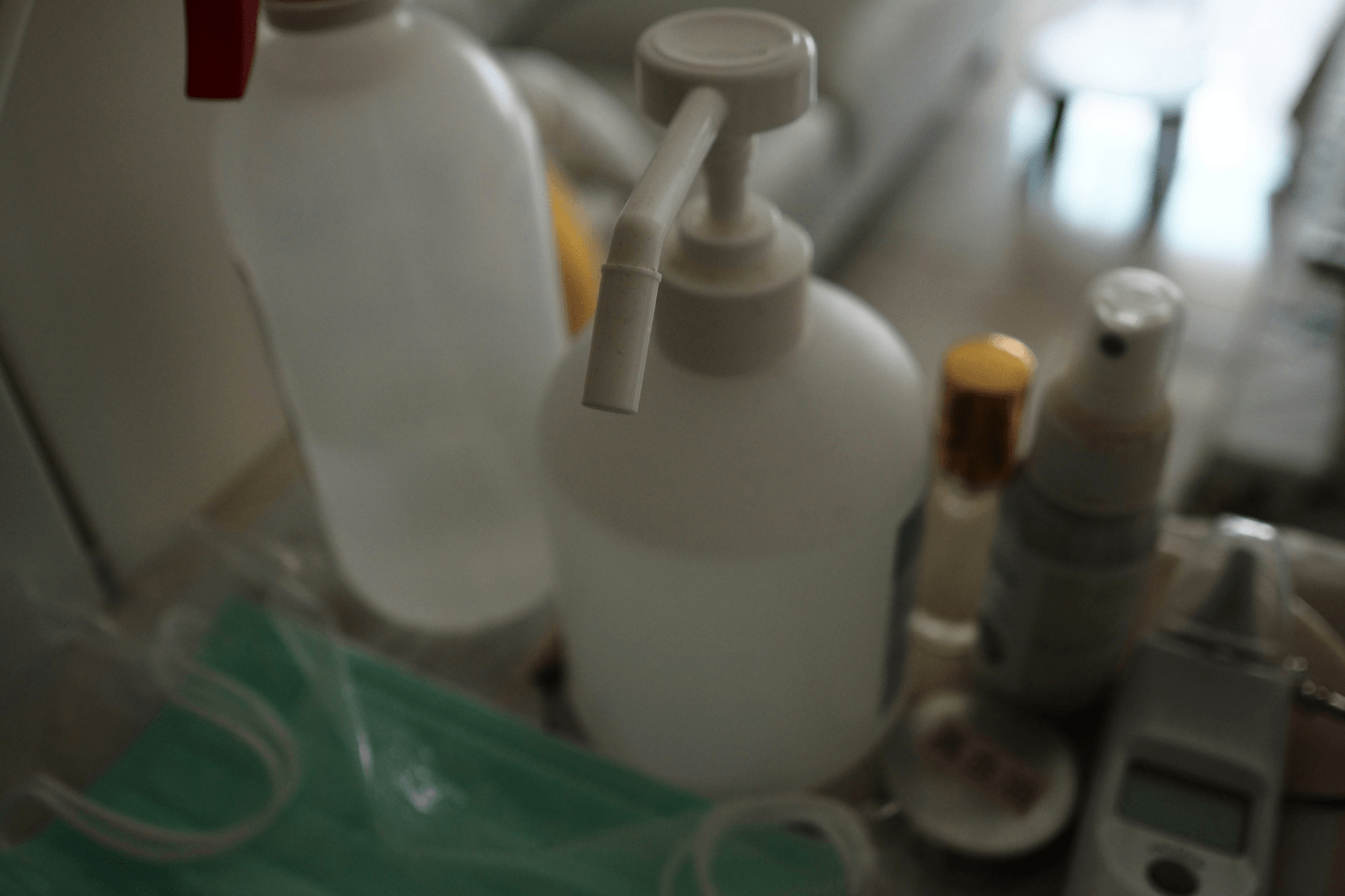 Hand soap antibacterial efficacy testing setup}
