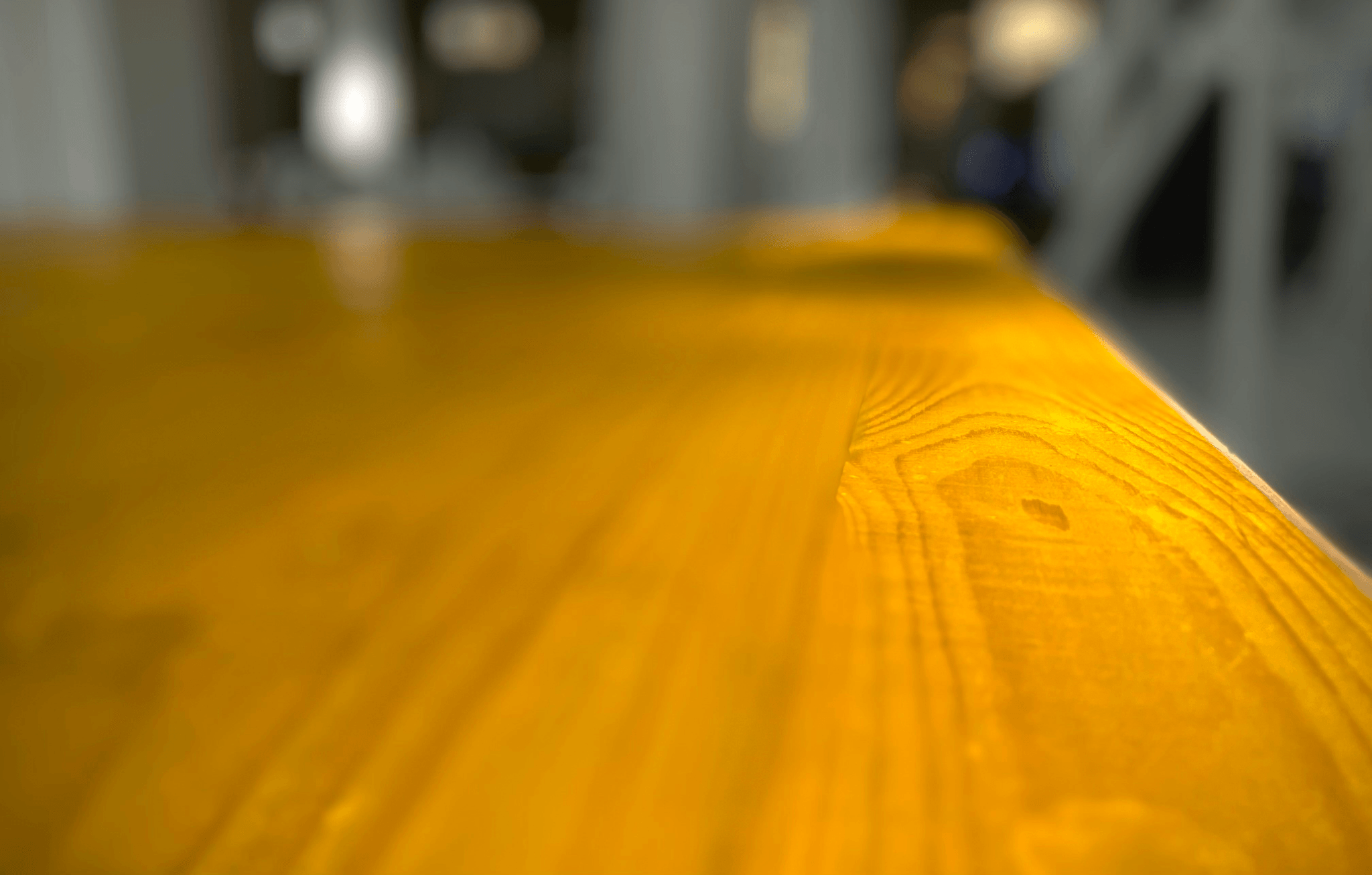 Luxurious hand feel of surfaces treated with matt lacquer.