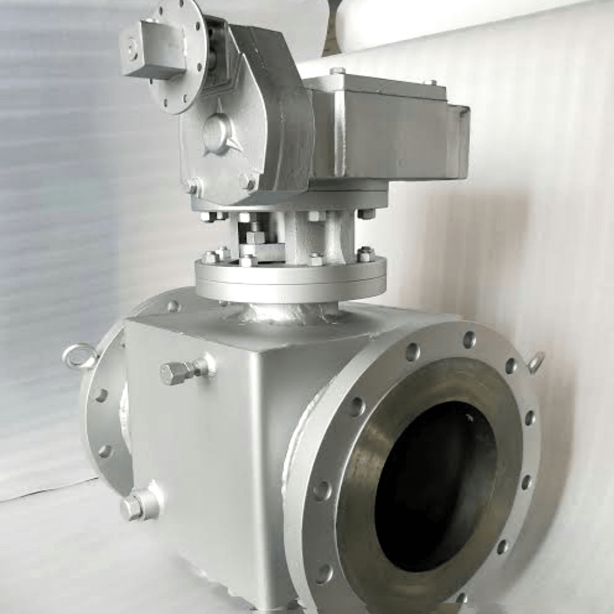 Illustration depicting efficient operation with rotork part turn actuators