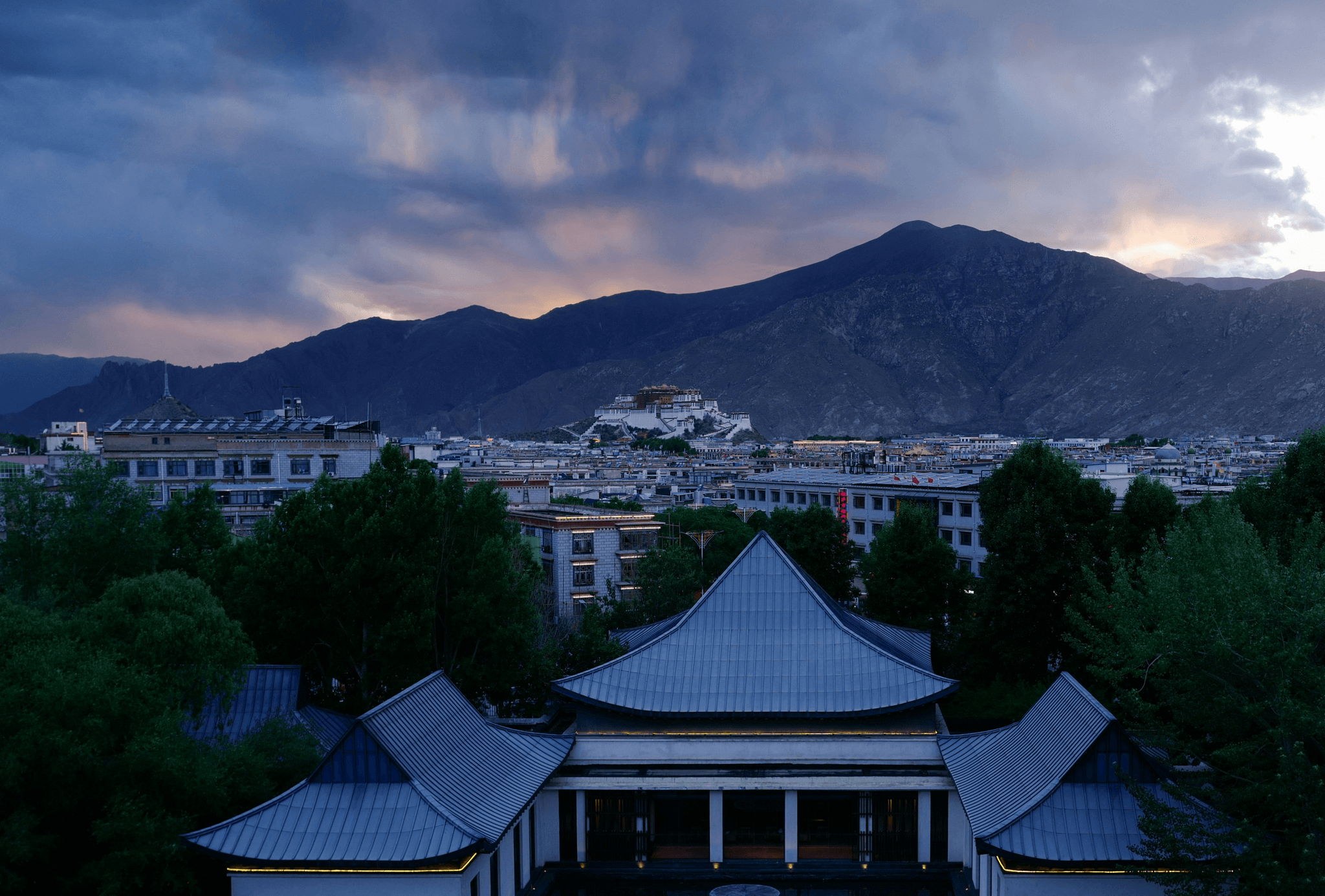 Sakya Monastery exterior view
