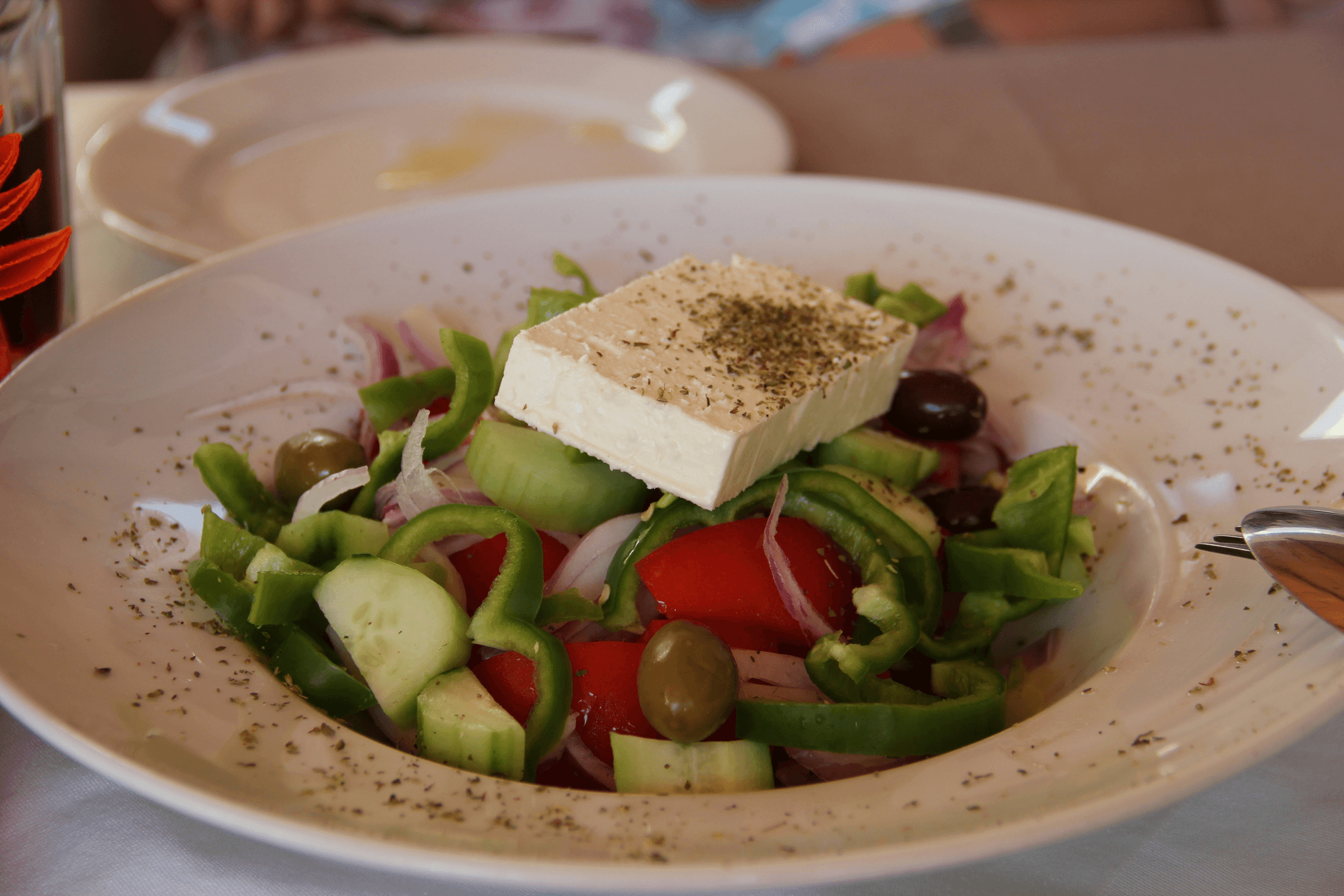 Fresh and organic Mediterranean Food