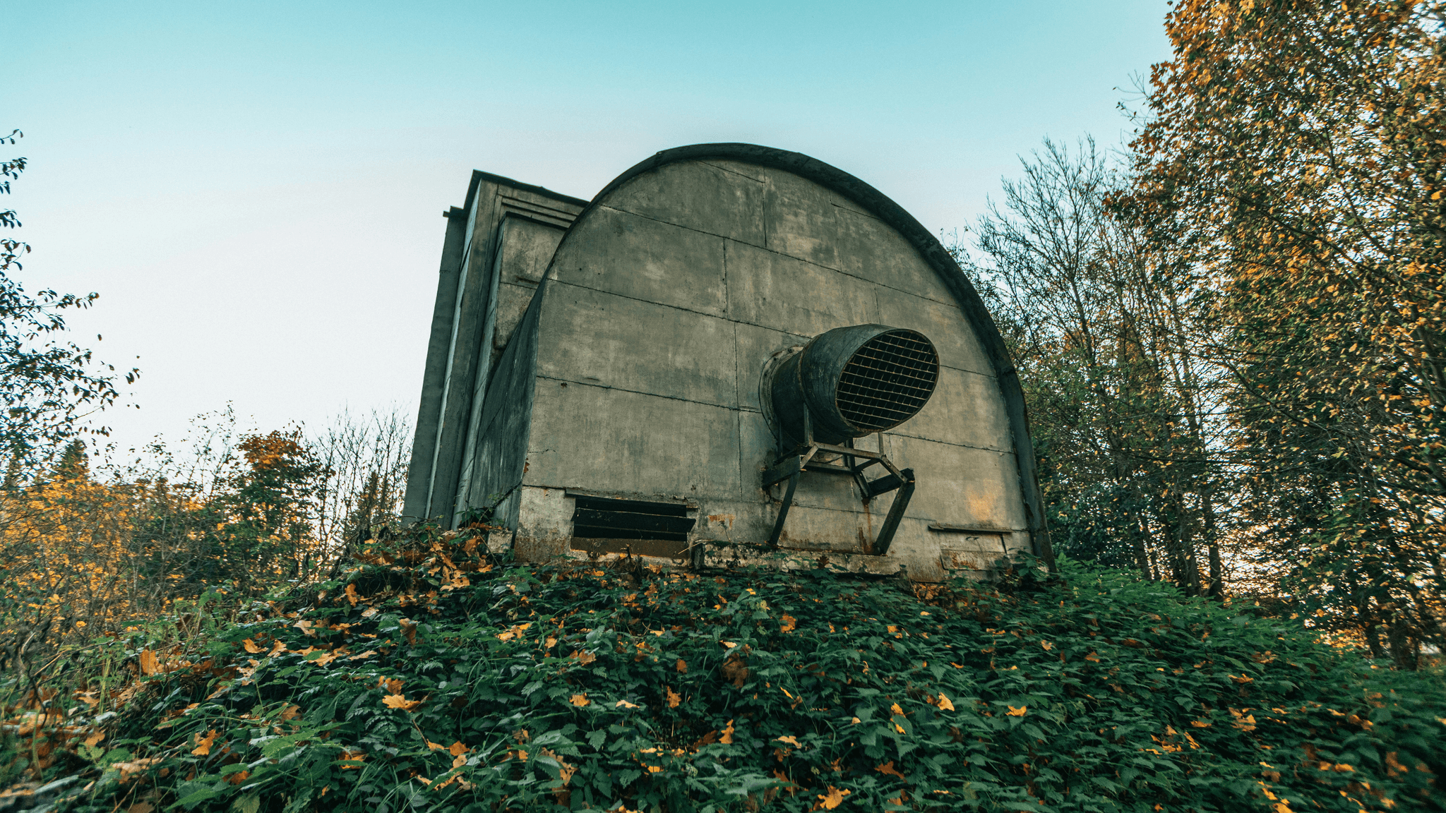 Blast resistant module used as an emergency shelter during natural disasters.