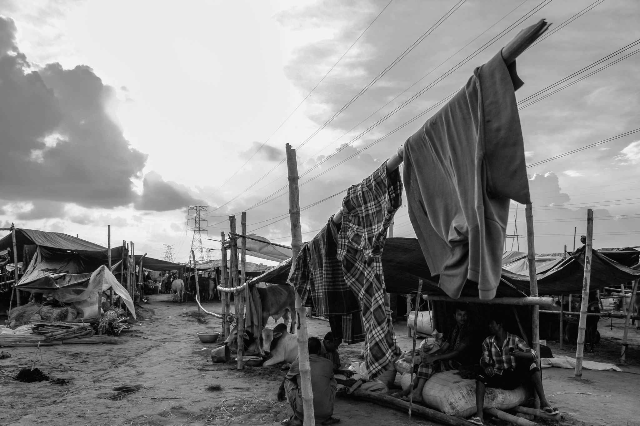 Modern living quarters in a labor accommodation camp