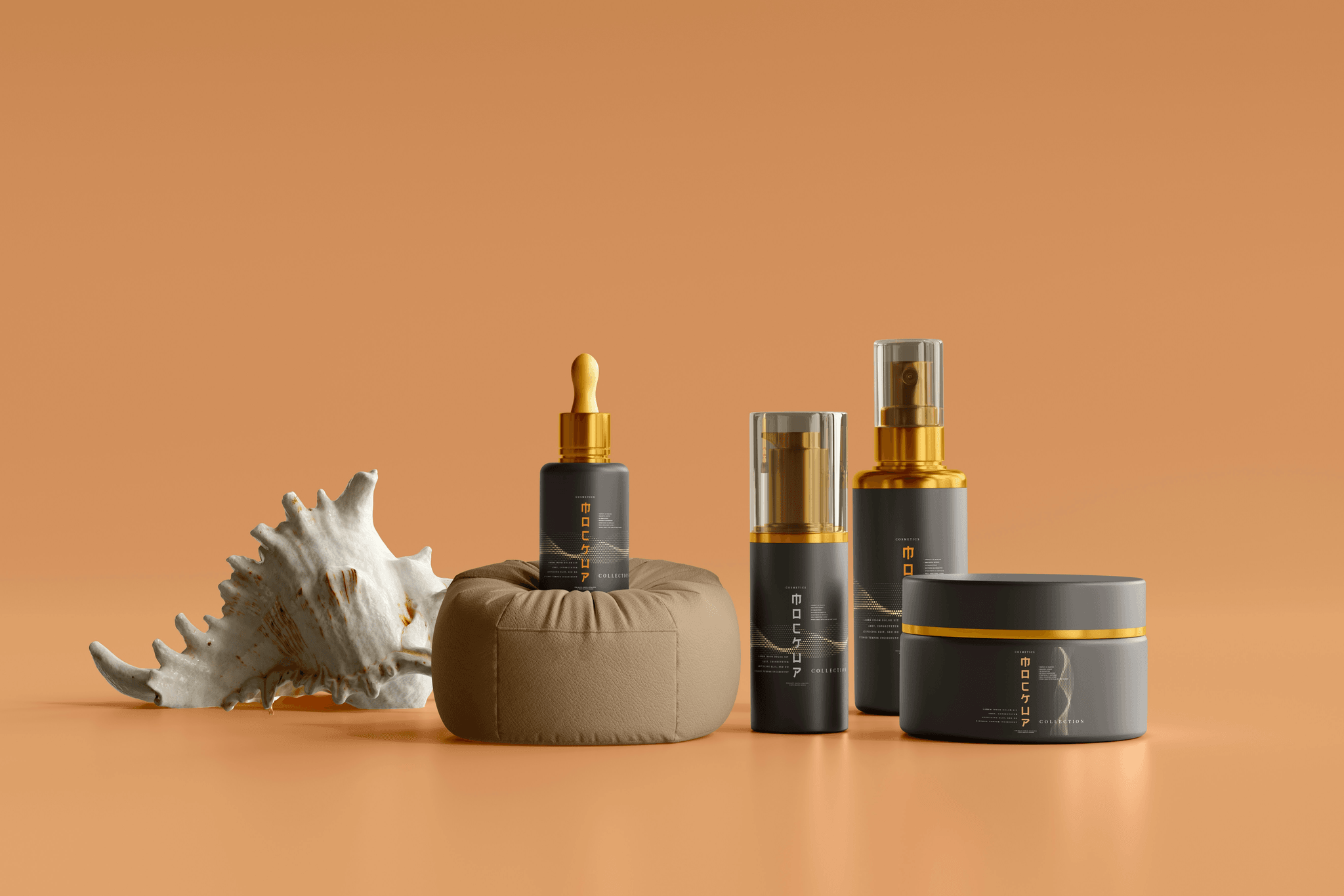 Innovative Cosmetics Packaging showcasing brand identity