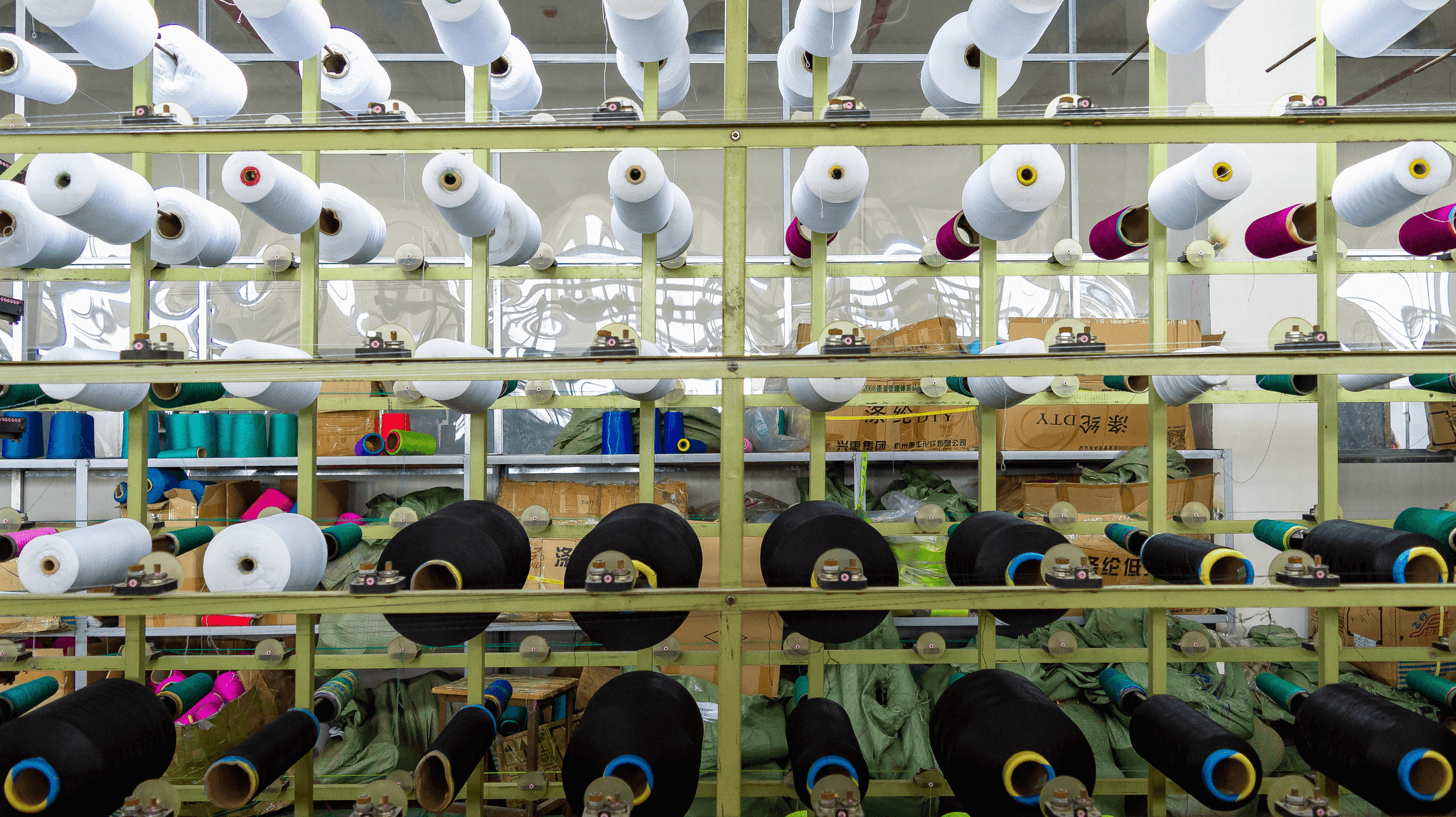 Textile Inspection process ensuring quality control