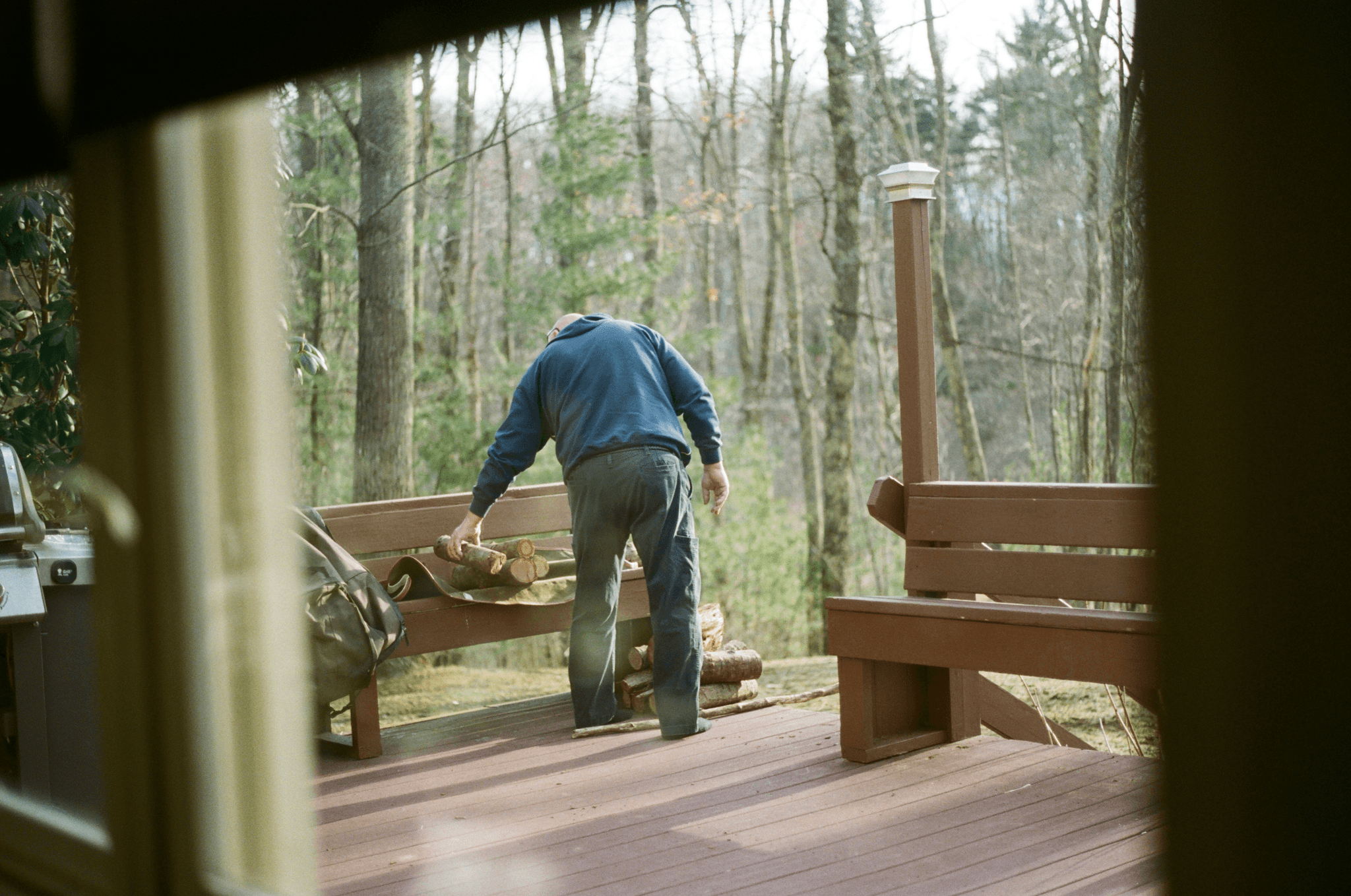 alternative wood decking installation process outdoors