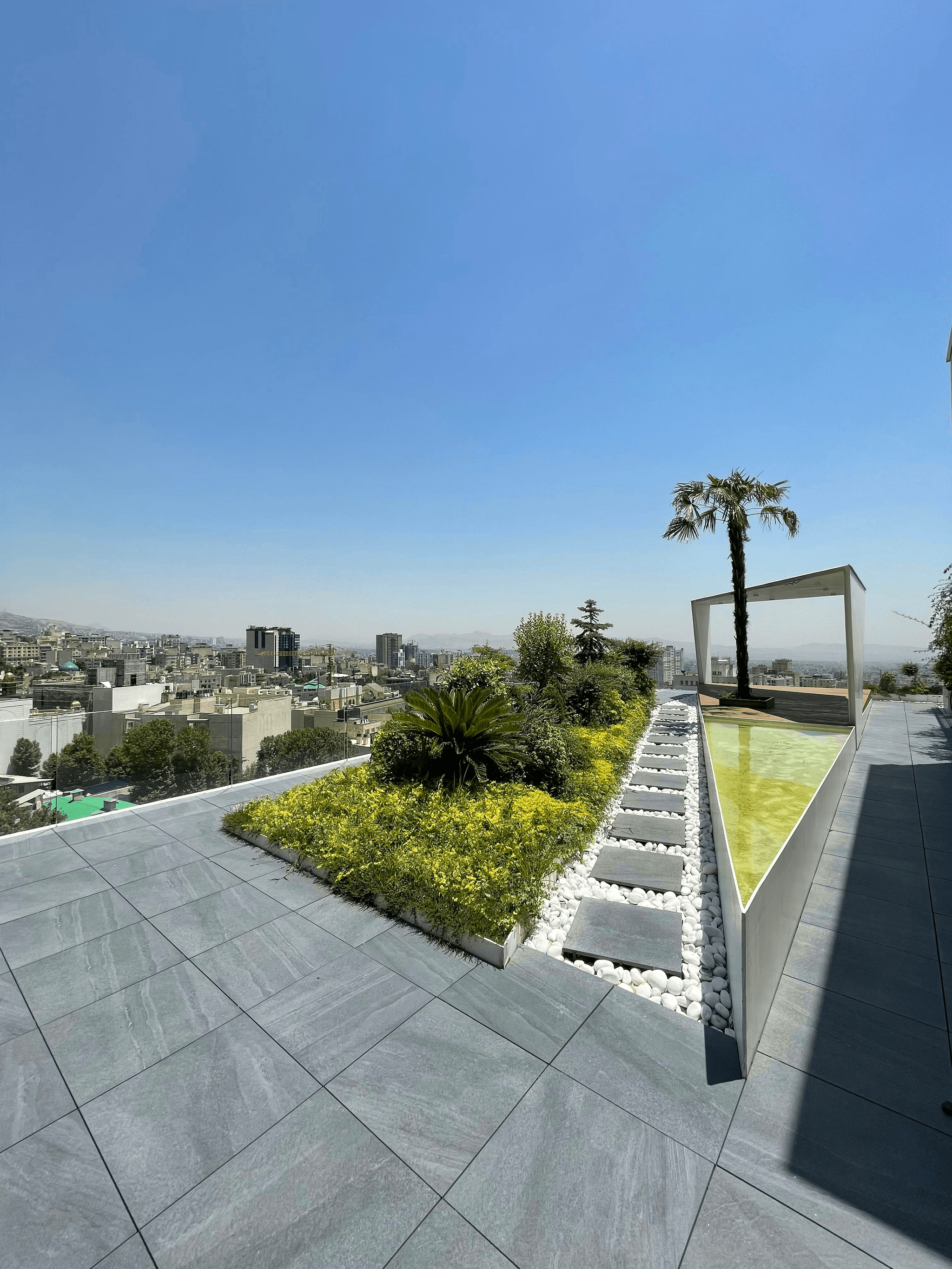 Luxury container homes featuring sustainable rooftop garden