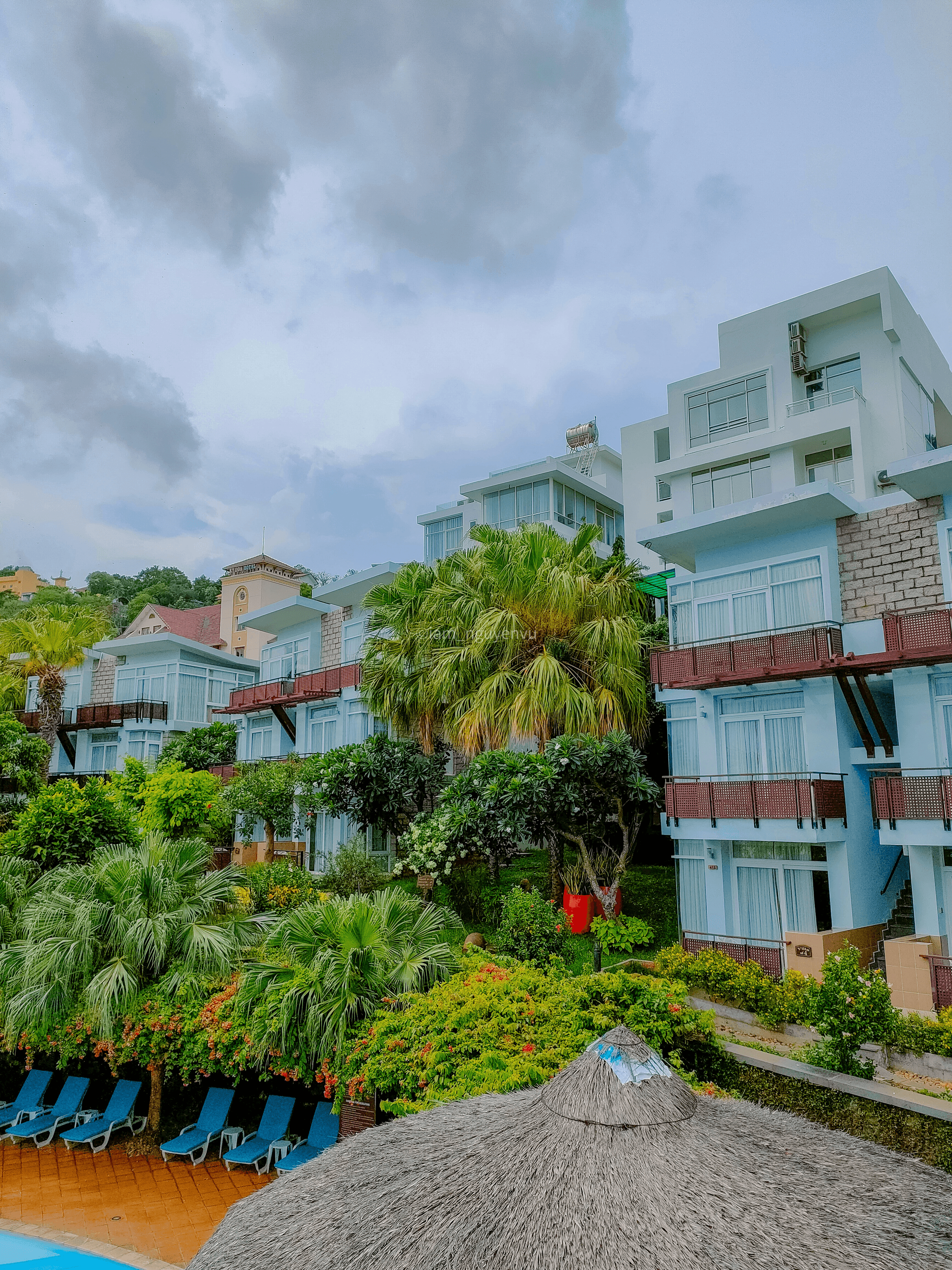 prefabricated resort nestled within stunning natural scenery