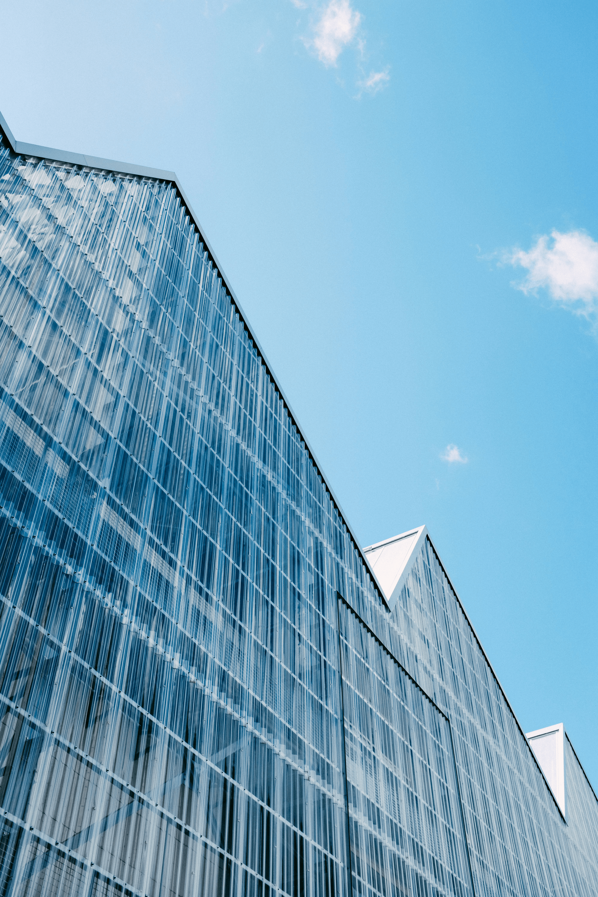 prefabricated commercial building showcasing modern architecture