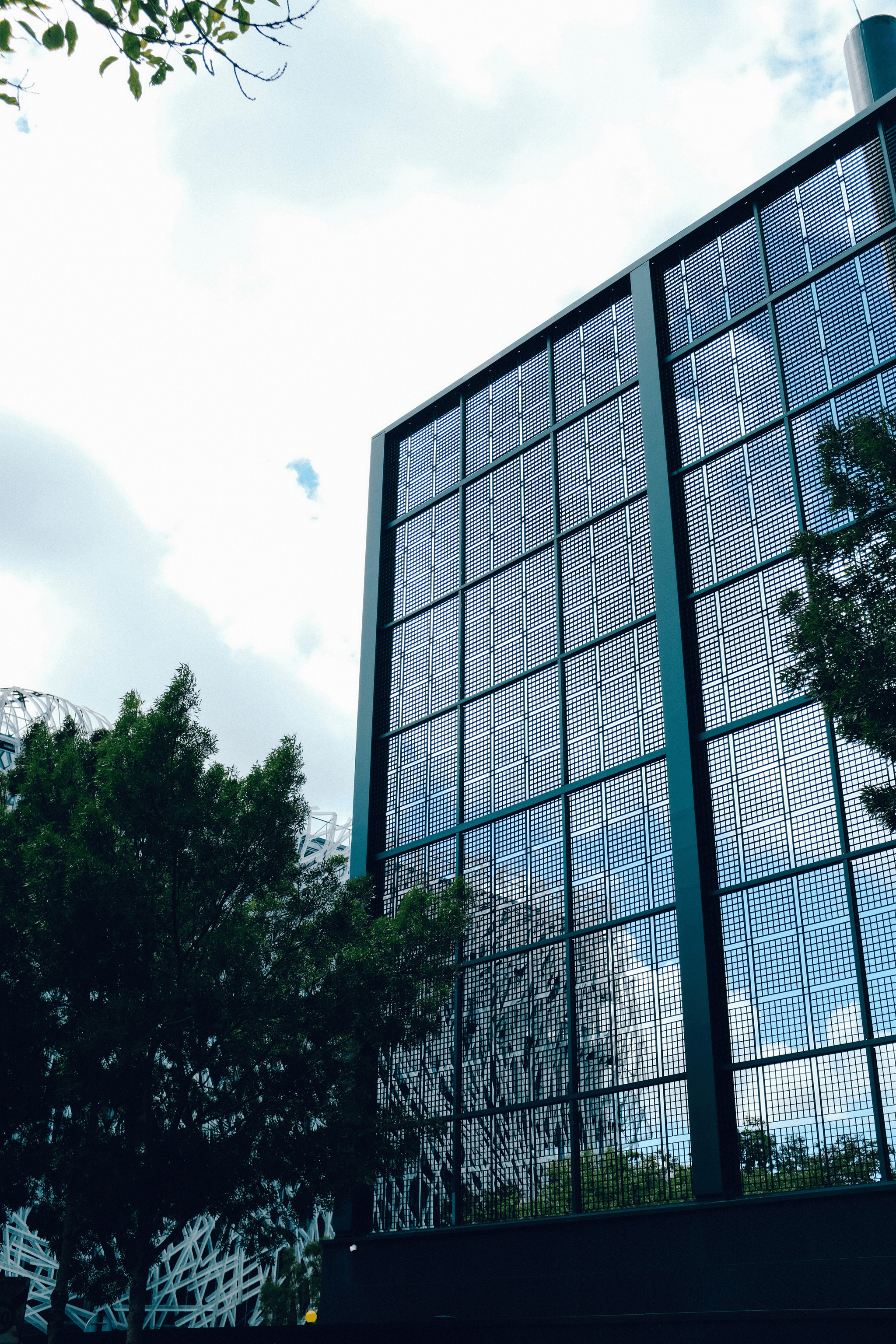 modern 2 story modular office building showcasing smart features