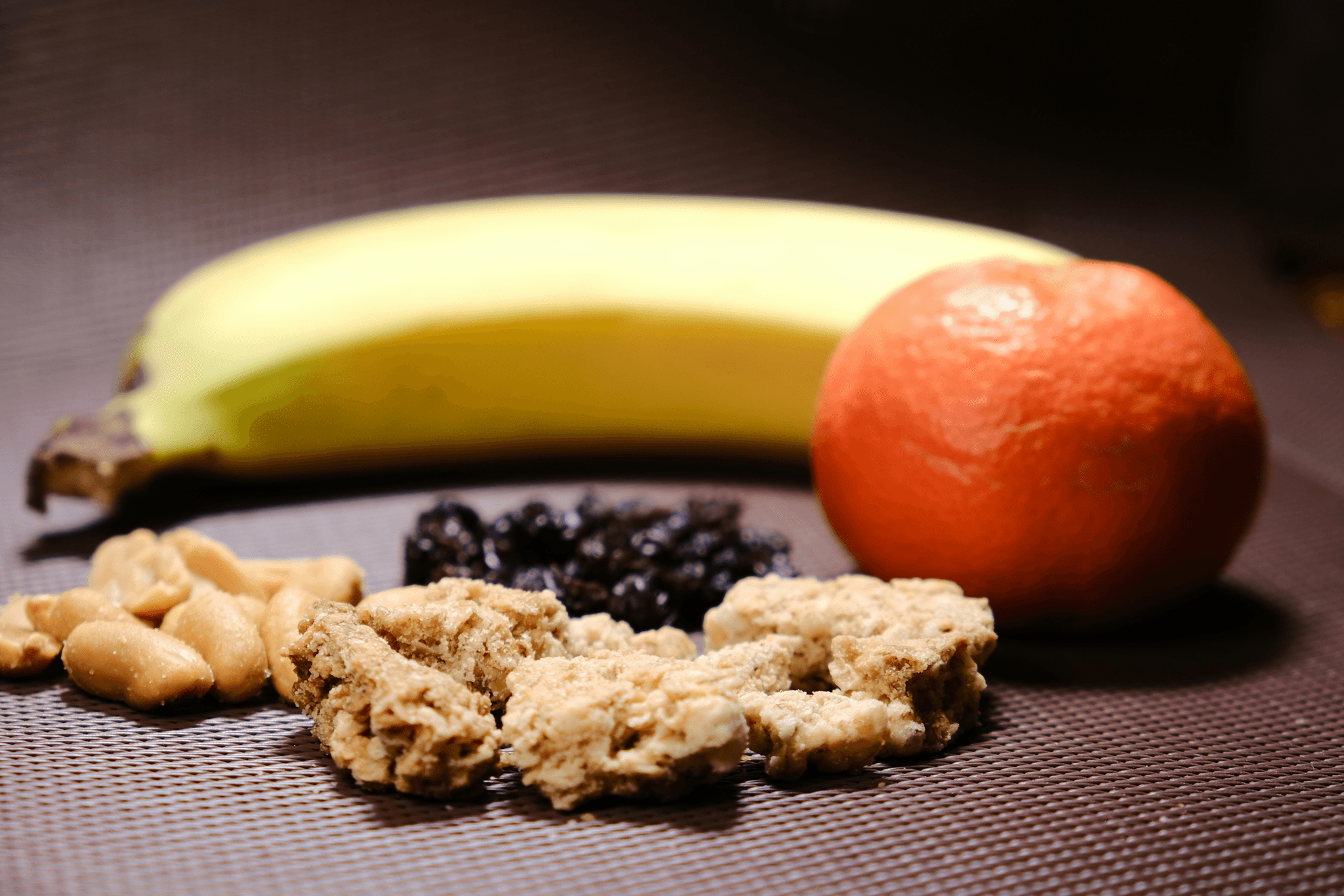 Delicious crunchy banana freeze dried granola bars.