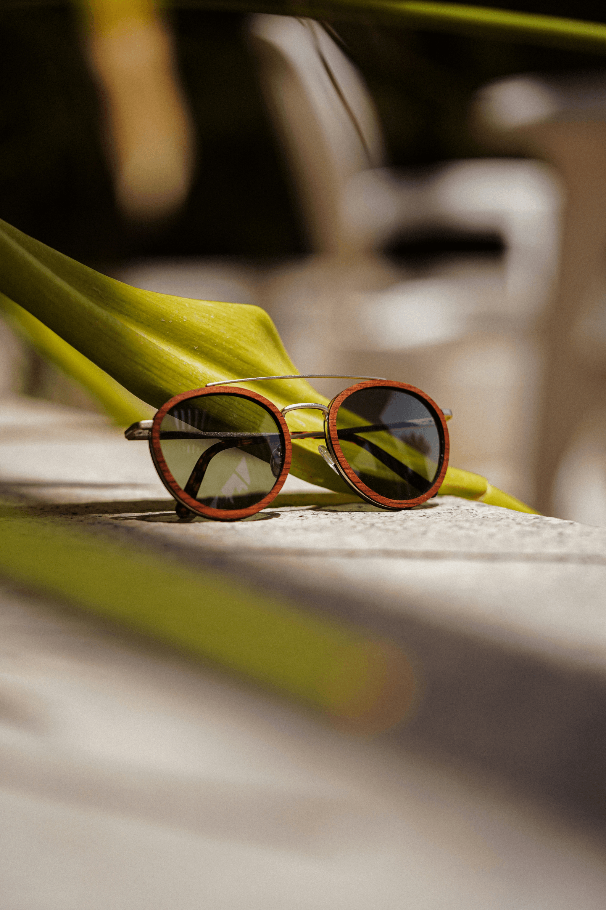 Stylish non toxic sunglasses promoting environmental consciousness