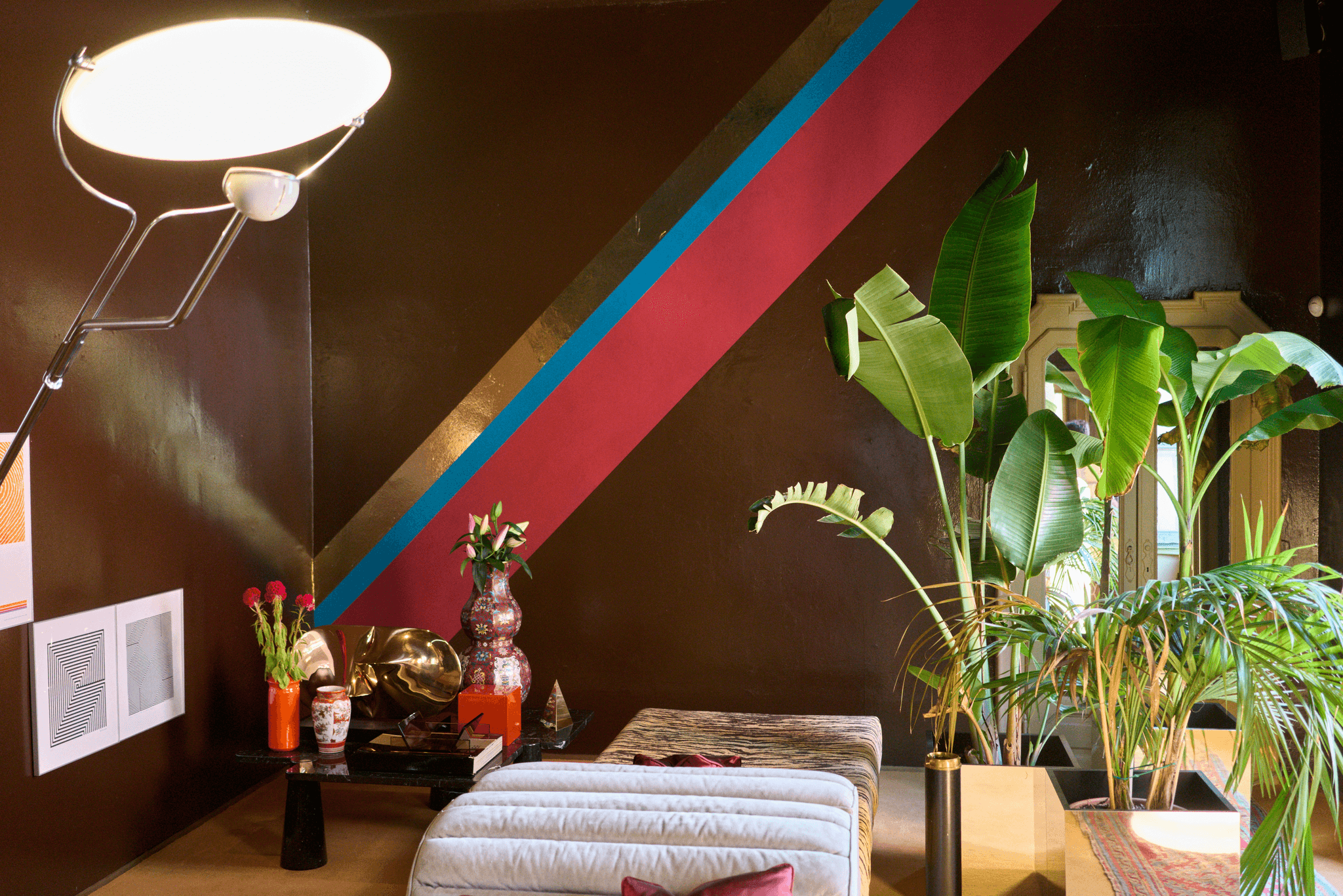 Affordable airbnb brazil interior showcasing vibrant decor