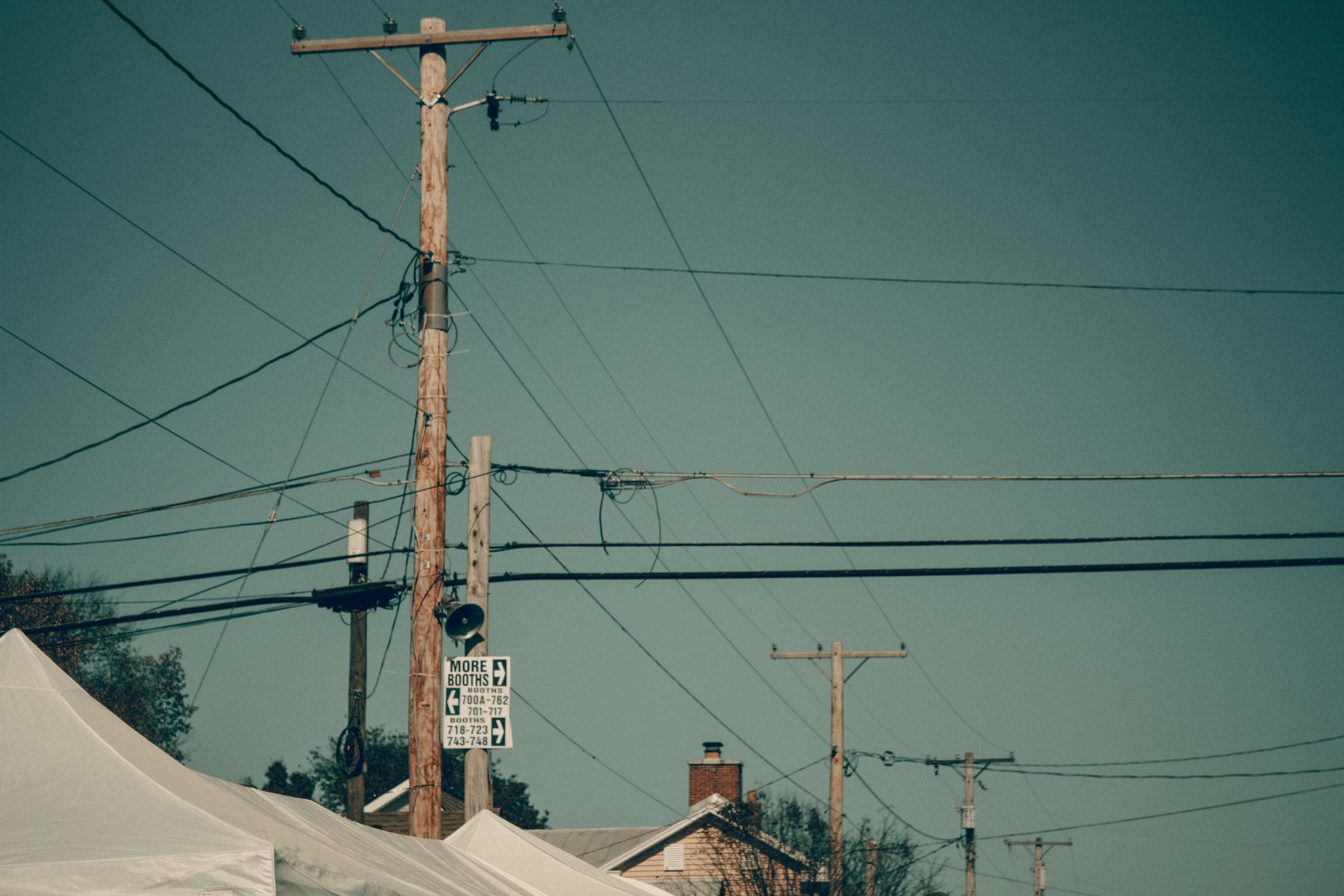 pole guy wire selection guide showing different grip sizes