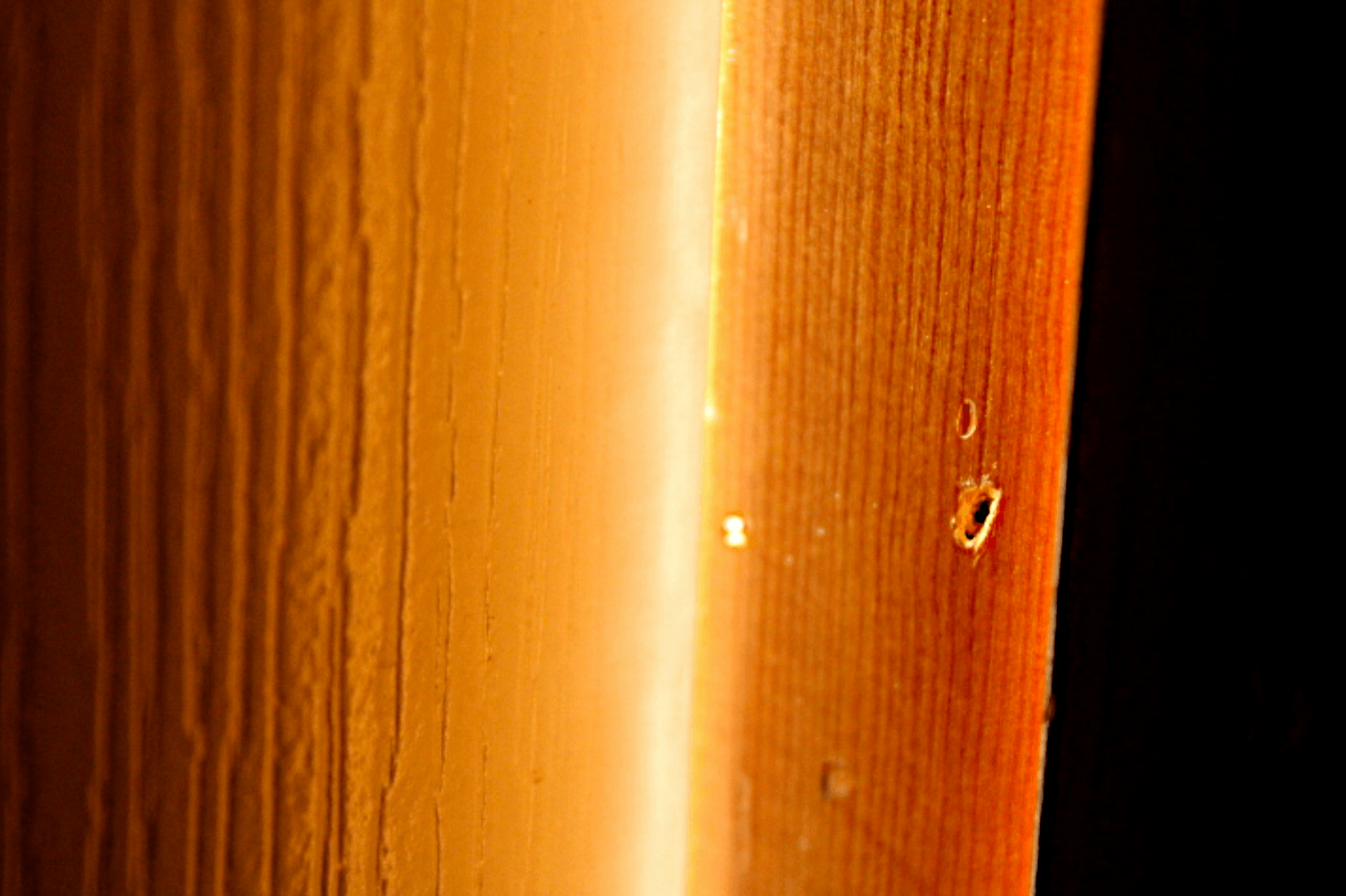 Variety of finish options for bamboo cabinets