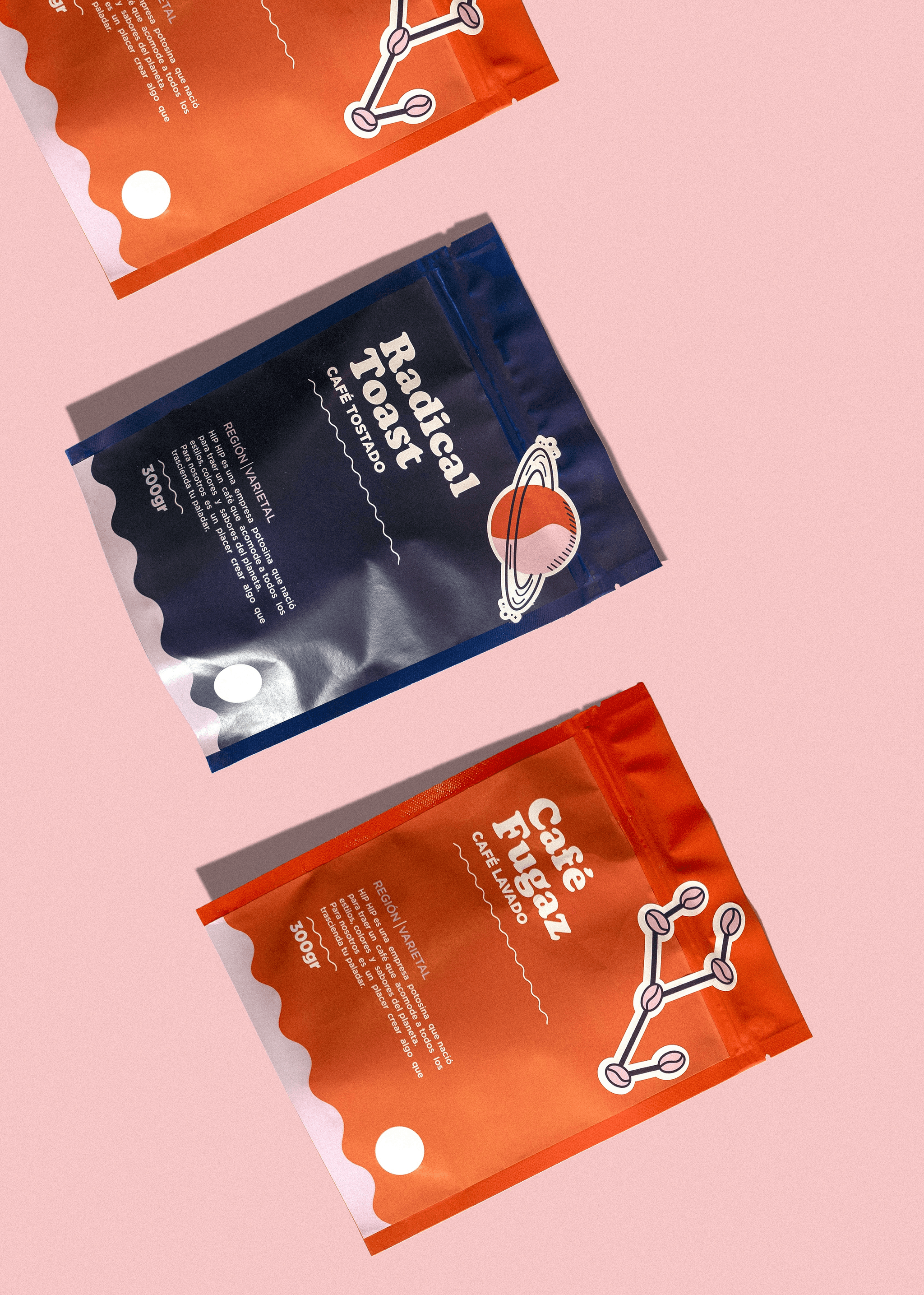 Eye-catching display of private label freeze-dried foods