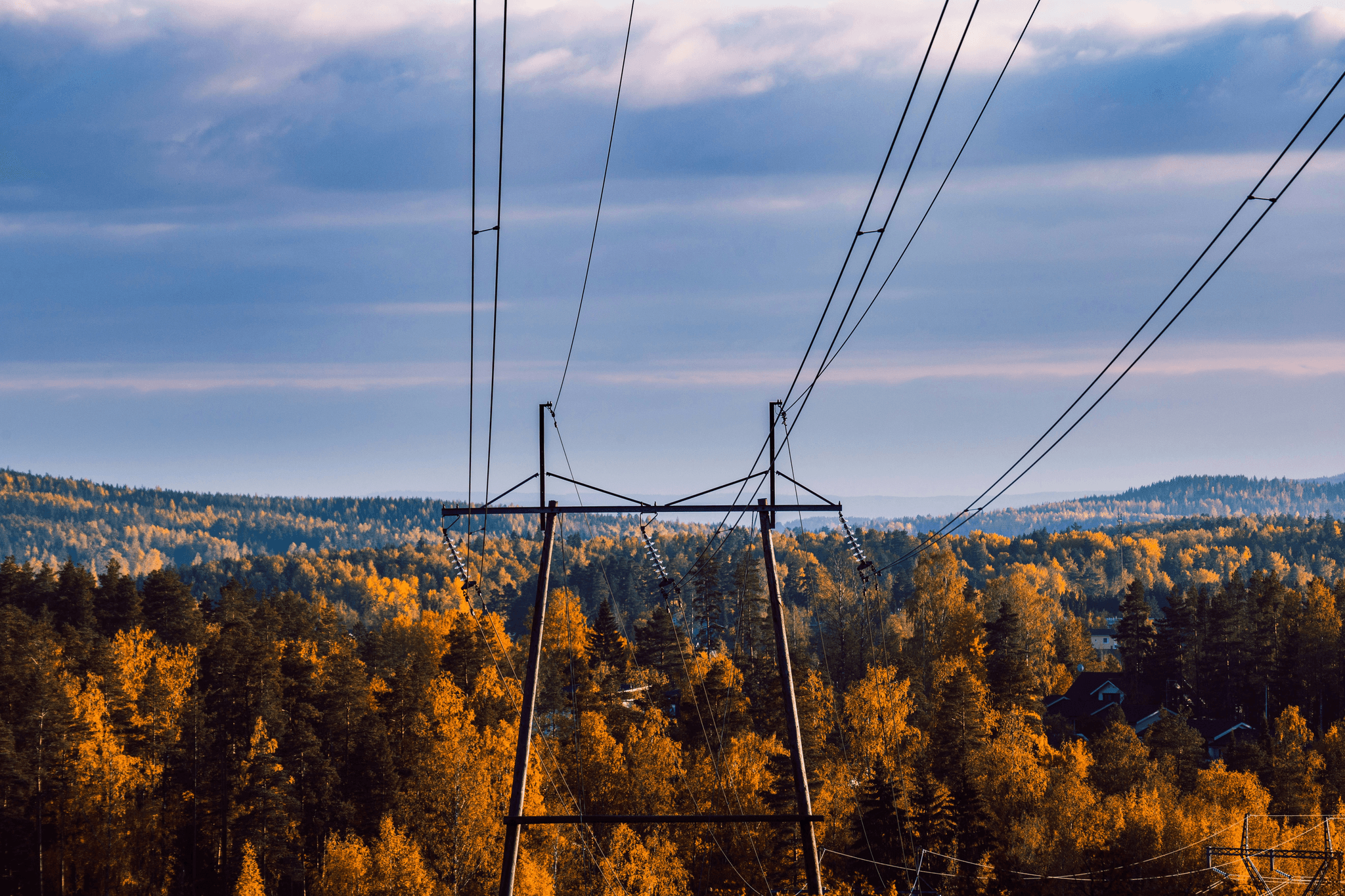 Visual representation highlighting importance of guard wire in transmission line