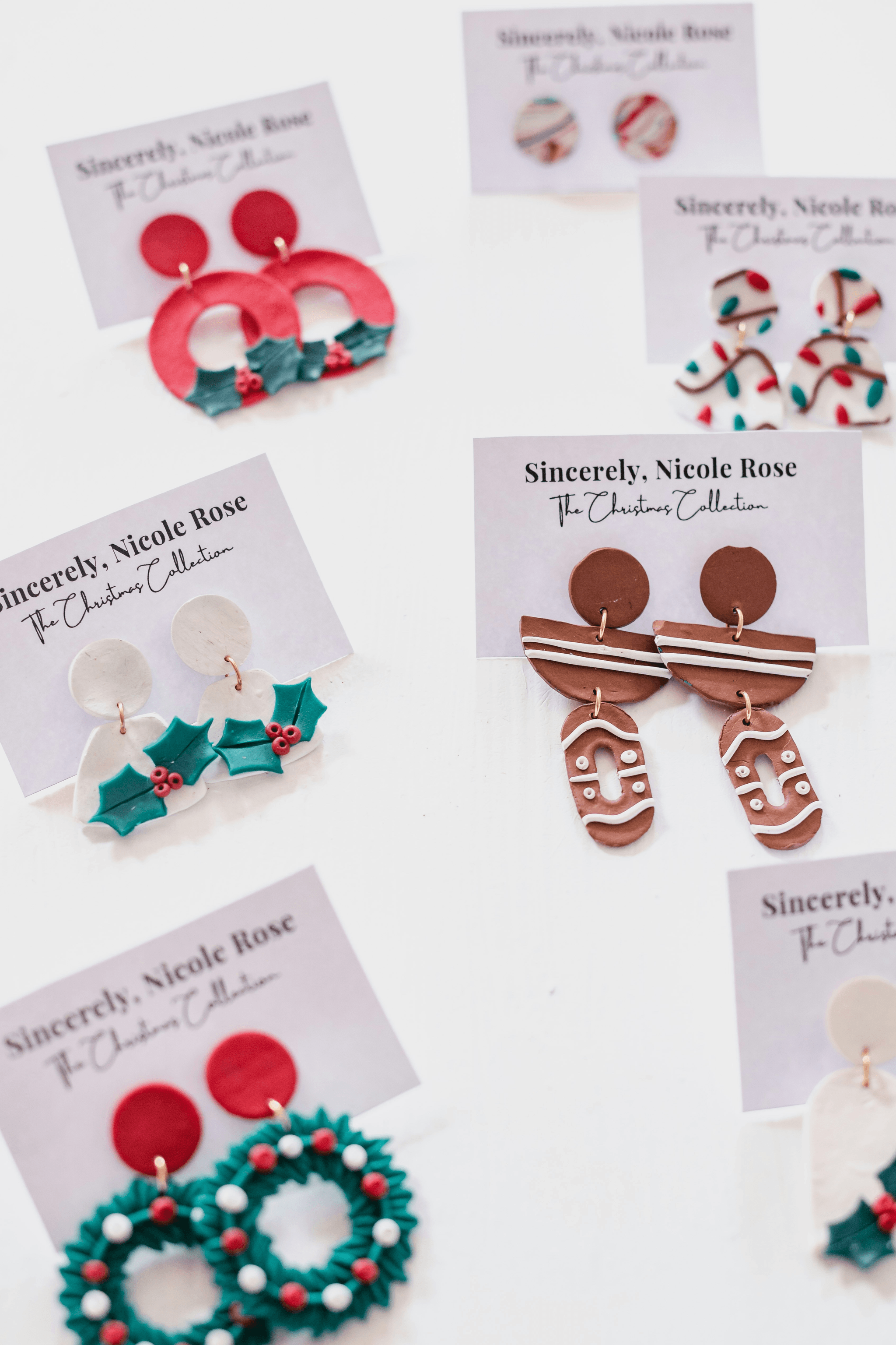 Colorful christmas light earrings perfect for festive celebrations.