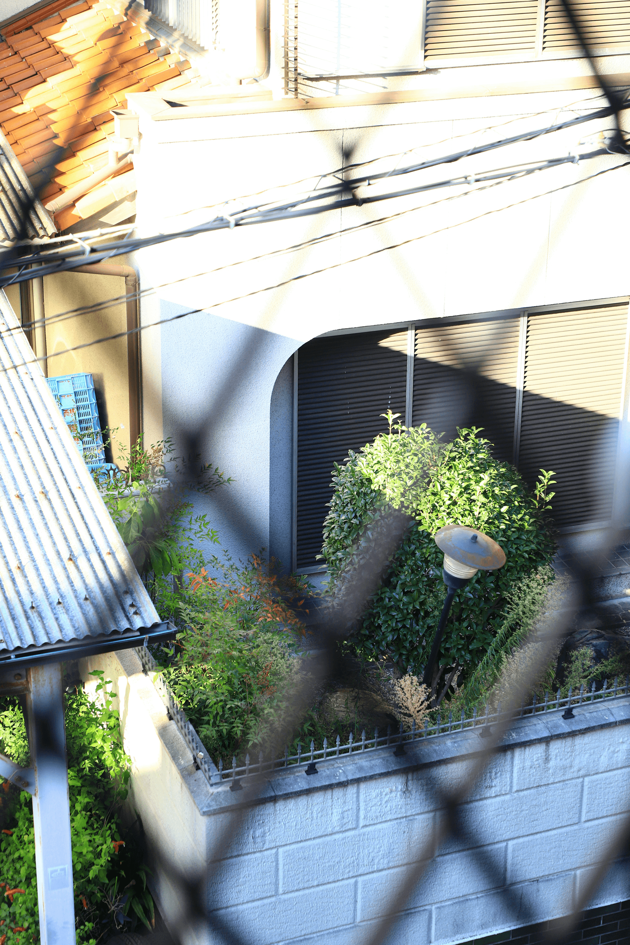 Sky garden integration in space capsule house design