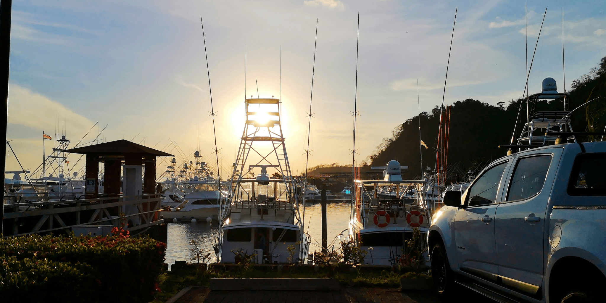 commercial deep sea fishing boats for sale showcased at a marina