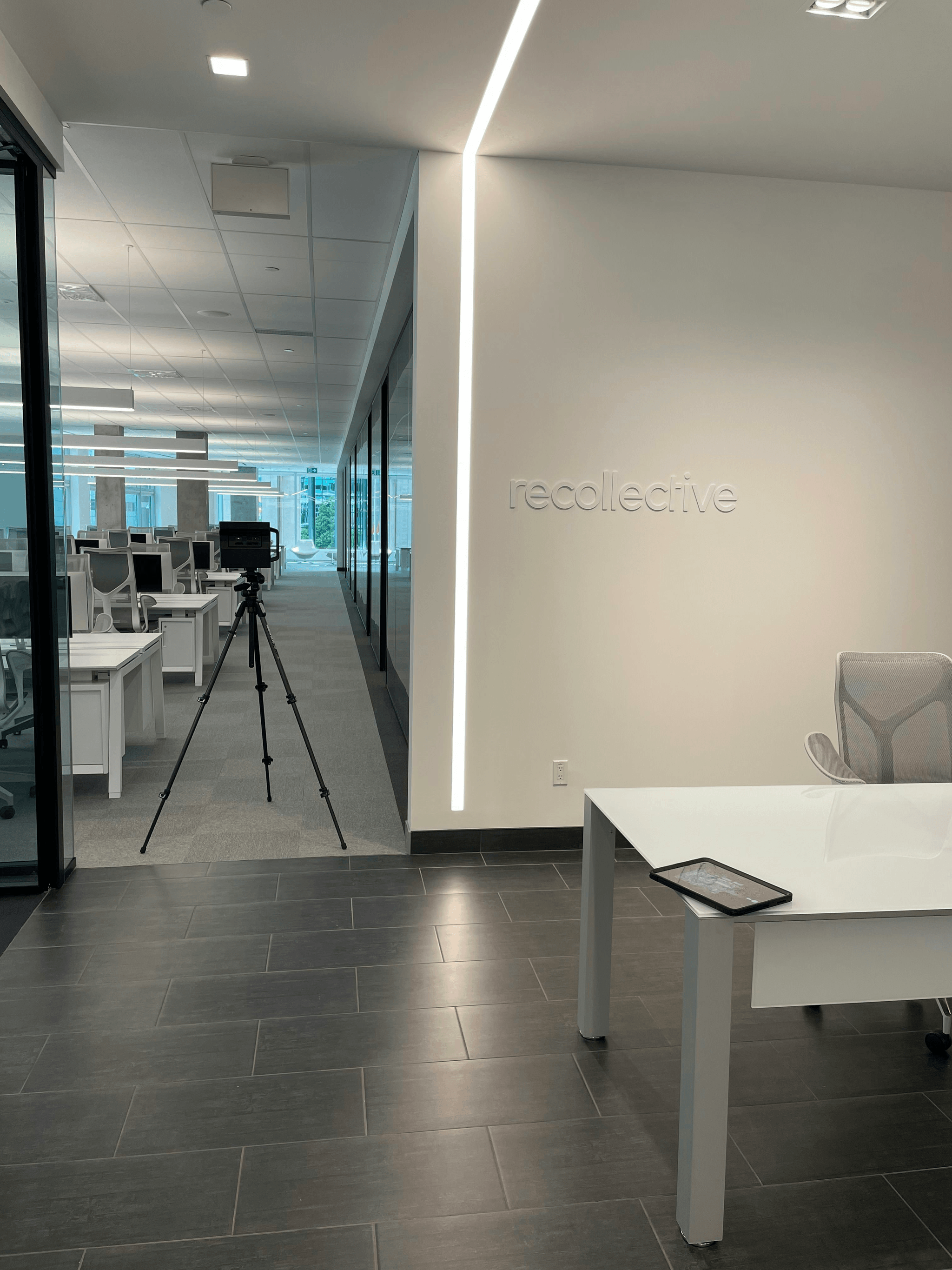 pre fabricated office technology integration