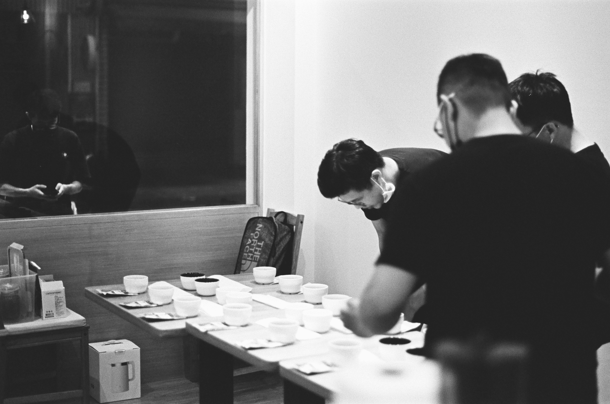 Team discussing china quality control strategies during training session